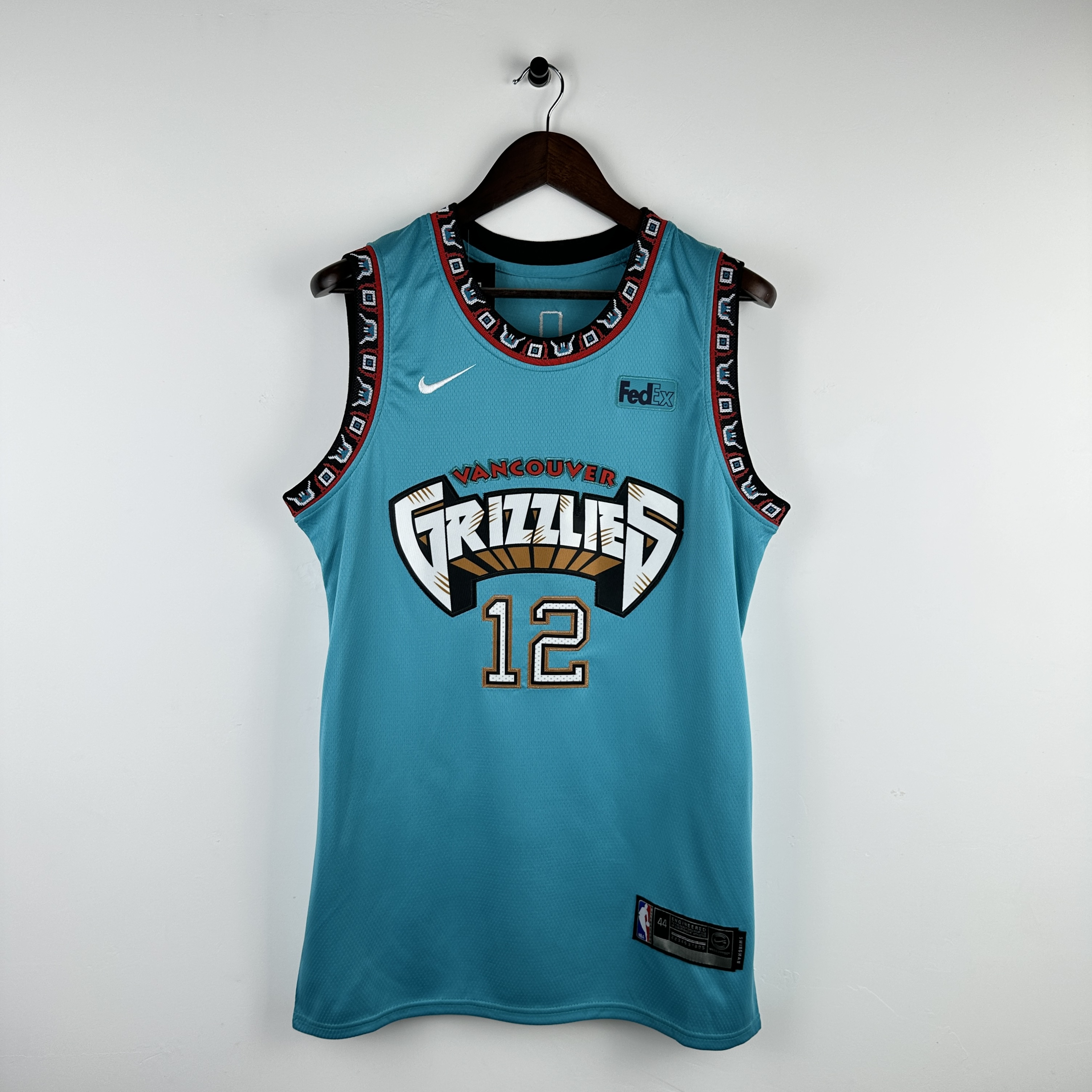 Embroidery Grizzlies Green No. 12 Morant