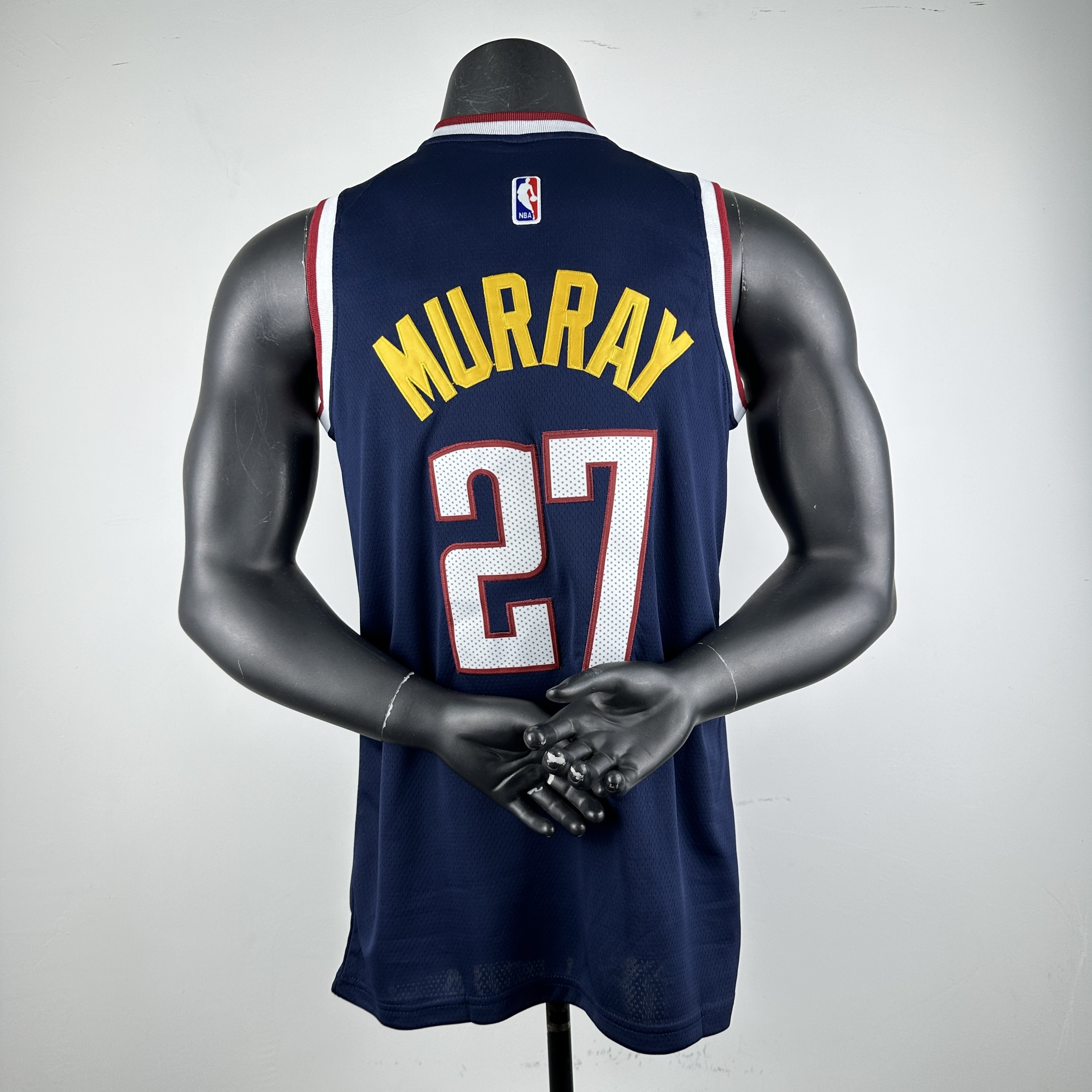 Embroidered Nuggets Navy Blue No. 27 Murray