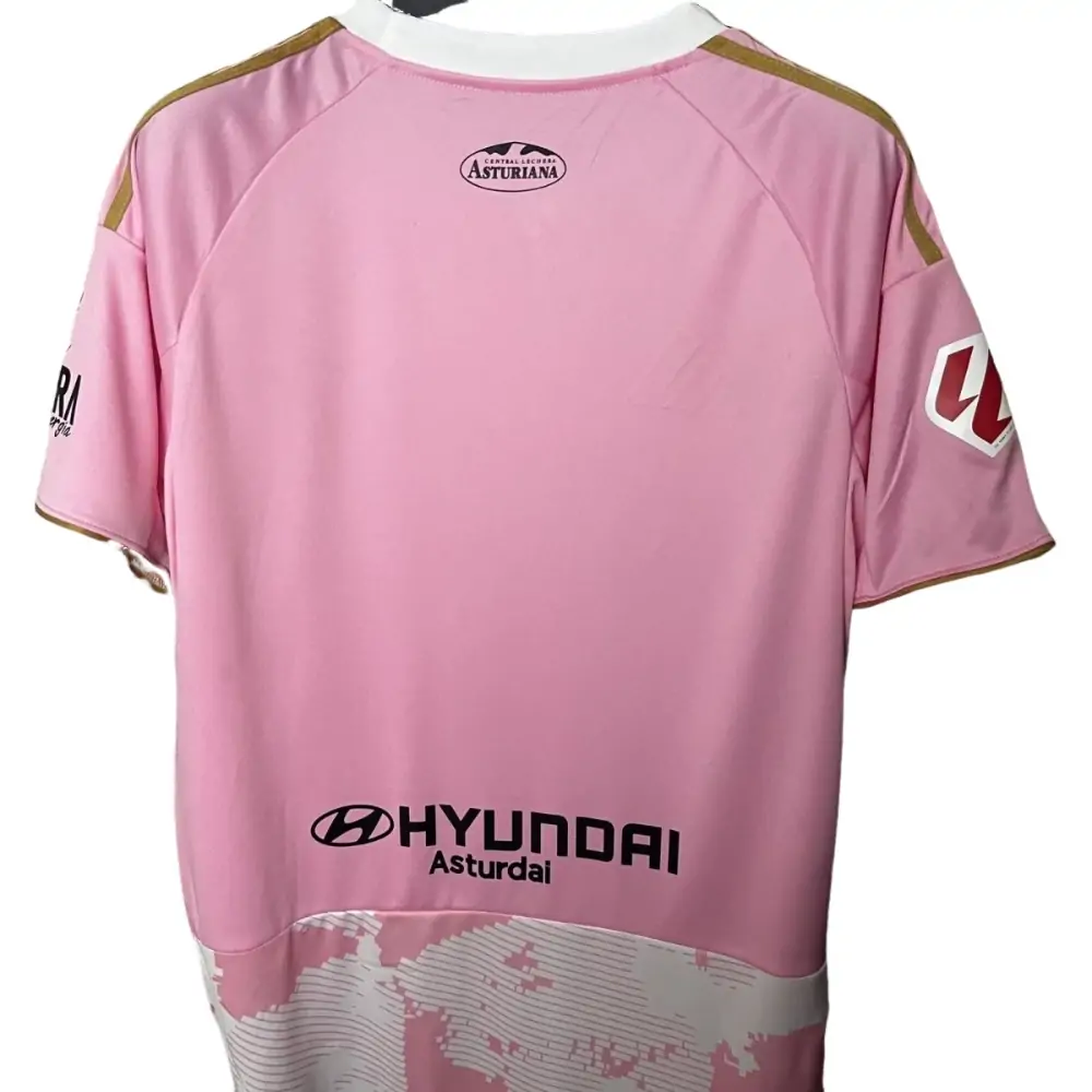 2025-26 Real Oviedo Pink October Short Sleeve Jersey - Fans Edition