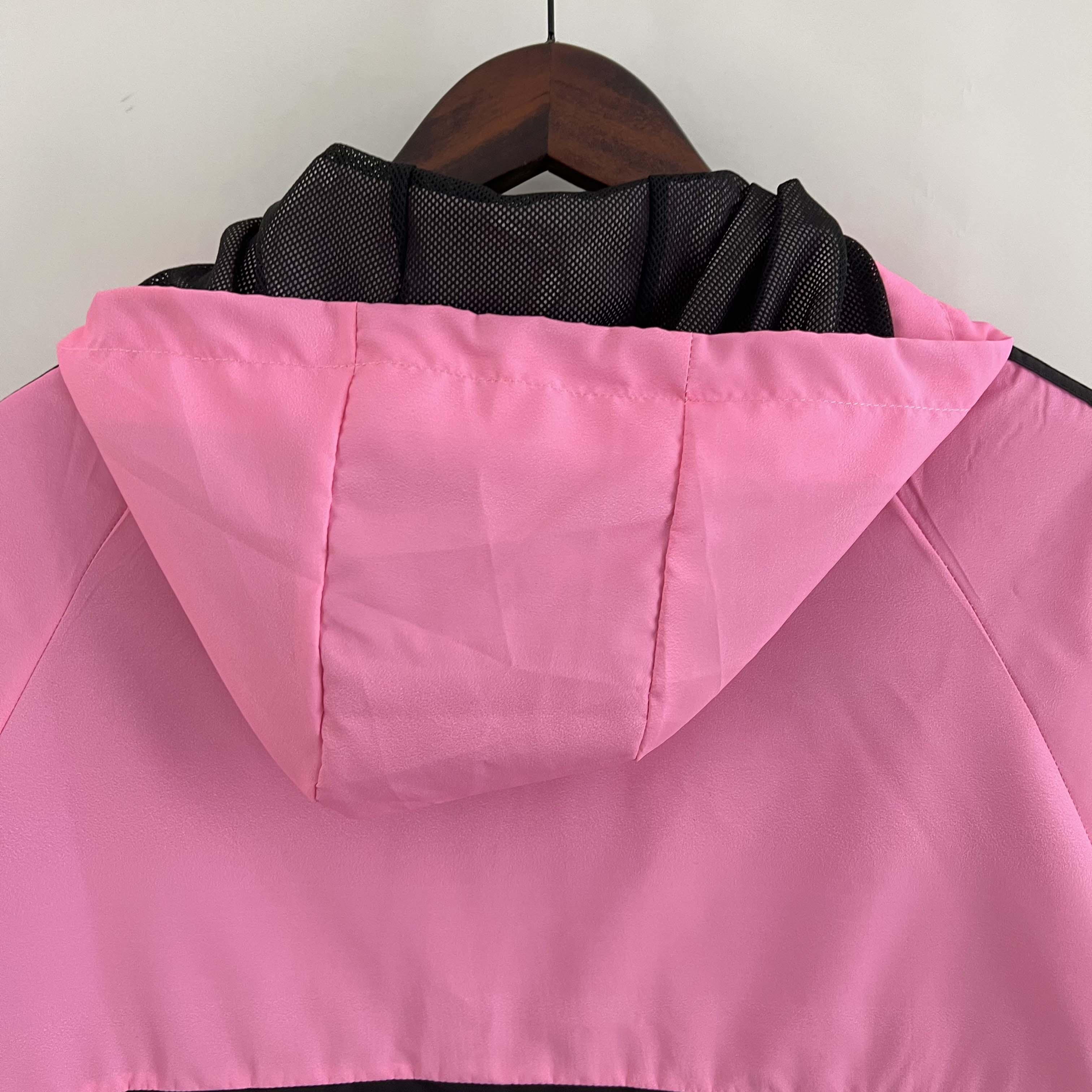 2023 International Miami Windbreaker (Pink Black) 1:1 Thailand Quality