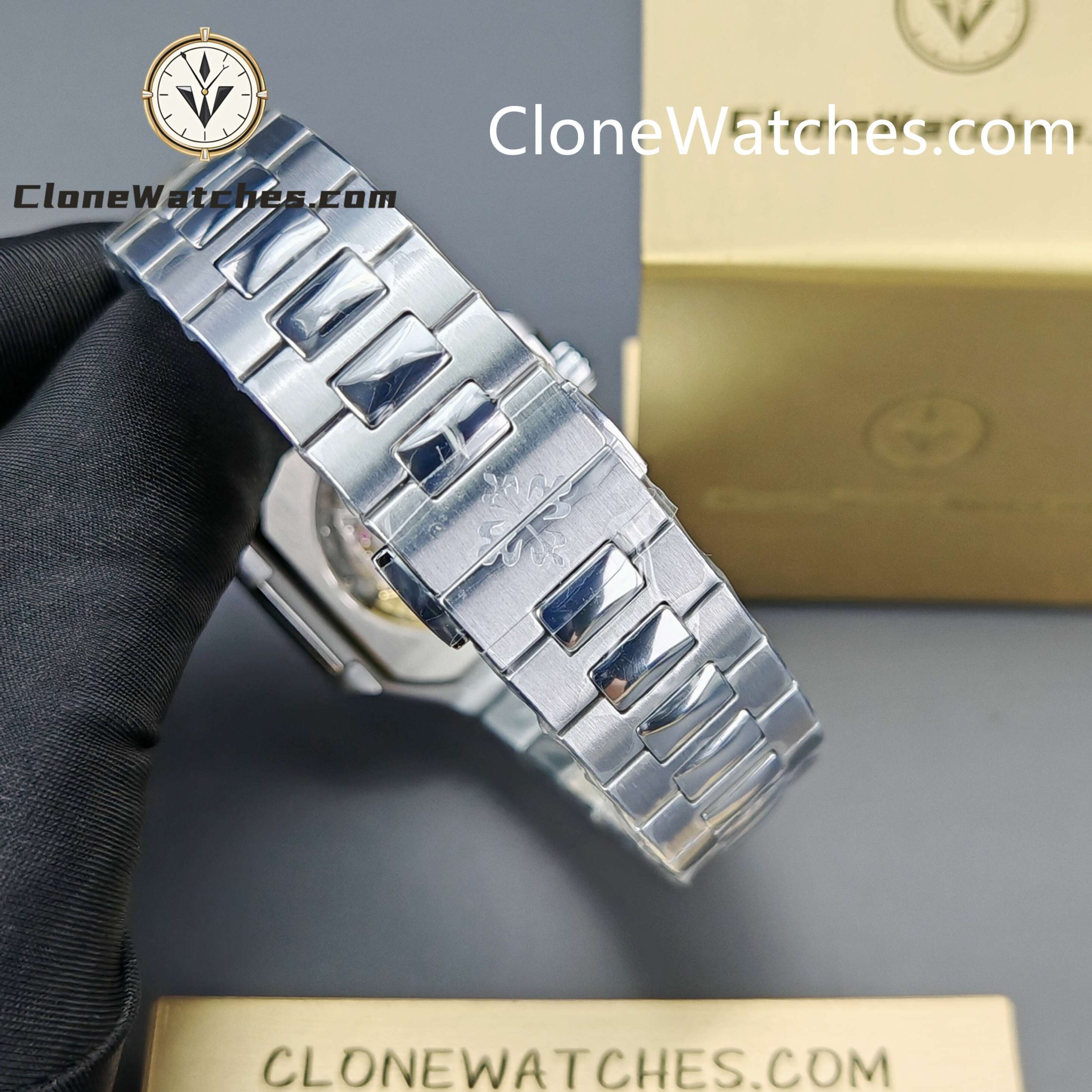 Patek Philippe Super Clone Watches 1:1 CUBITUS 7128/1G-001 Blue Dial