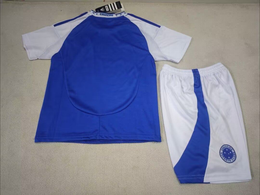2025-26 Cruzeiro Home Jersey - Children's Size Edition