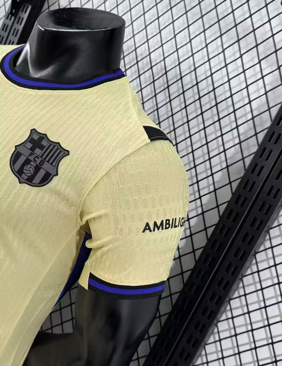 2025-26 Barcelona Away Blank Shirt - Player Edition
