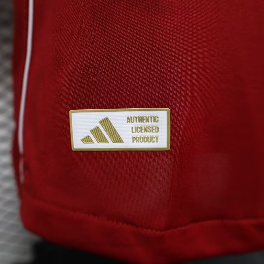 2025-26-Liverpool Home Long Sleeve - Player Edition