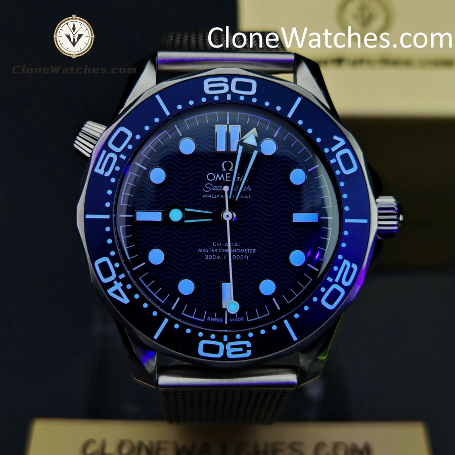 OMEGA Super Clone Watches 1:1 Seamaster Diver 300M James Bond 60th anniversary 210.30.42.20.03.002 42mm