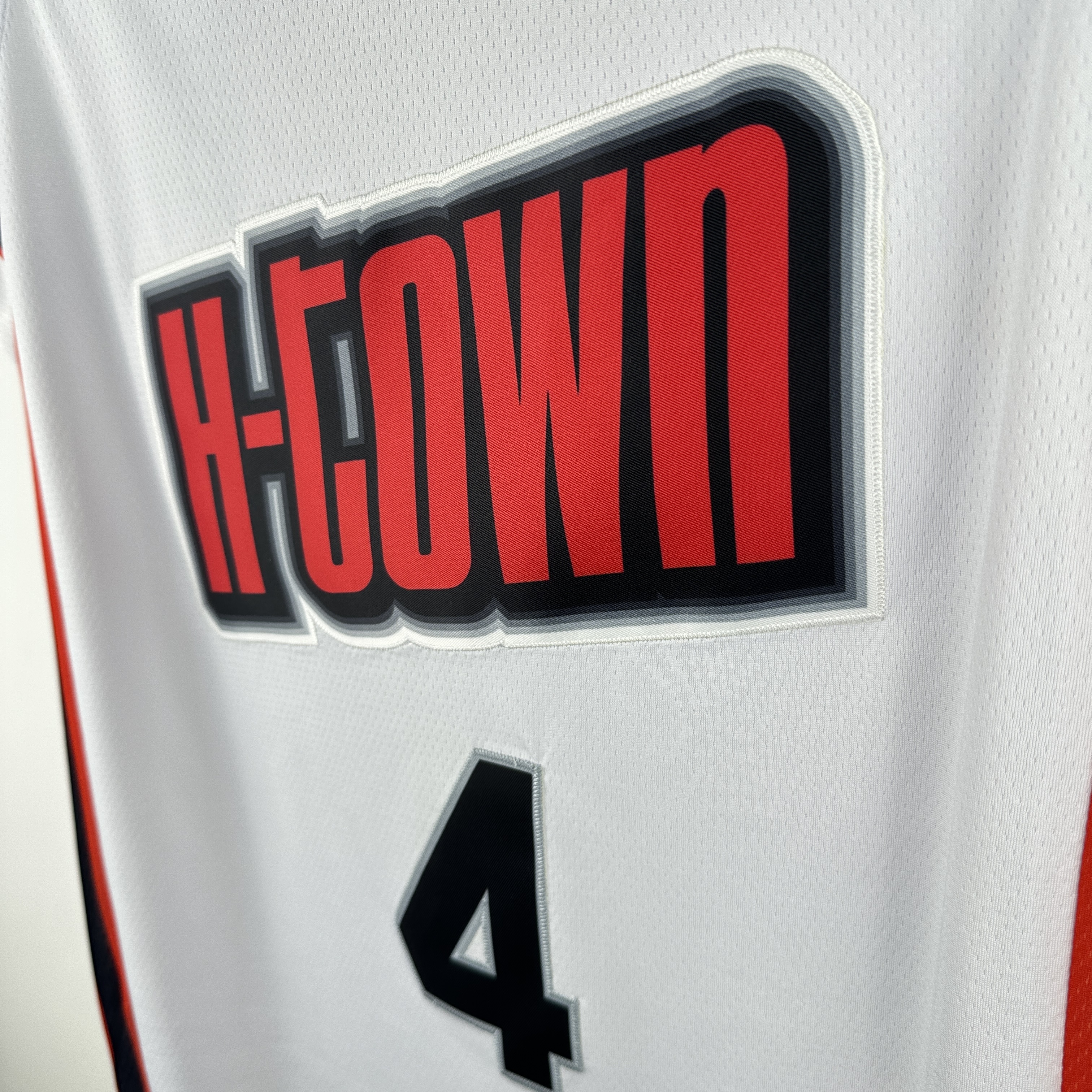 Embroidered 25th season Rockets City Edition No. 4 Green