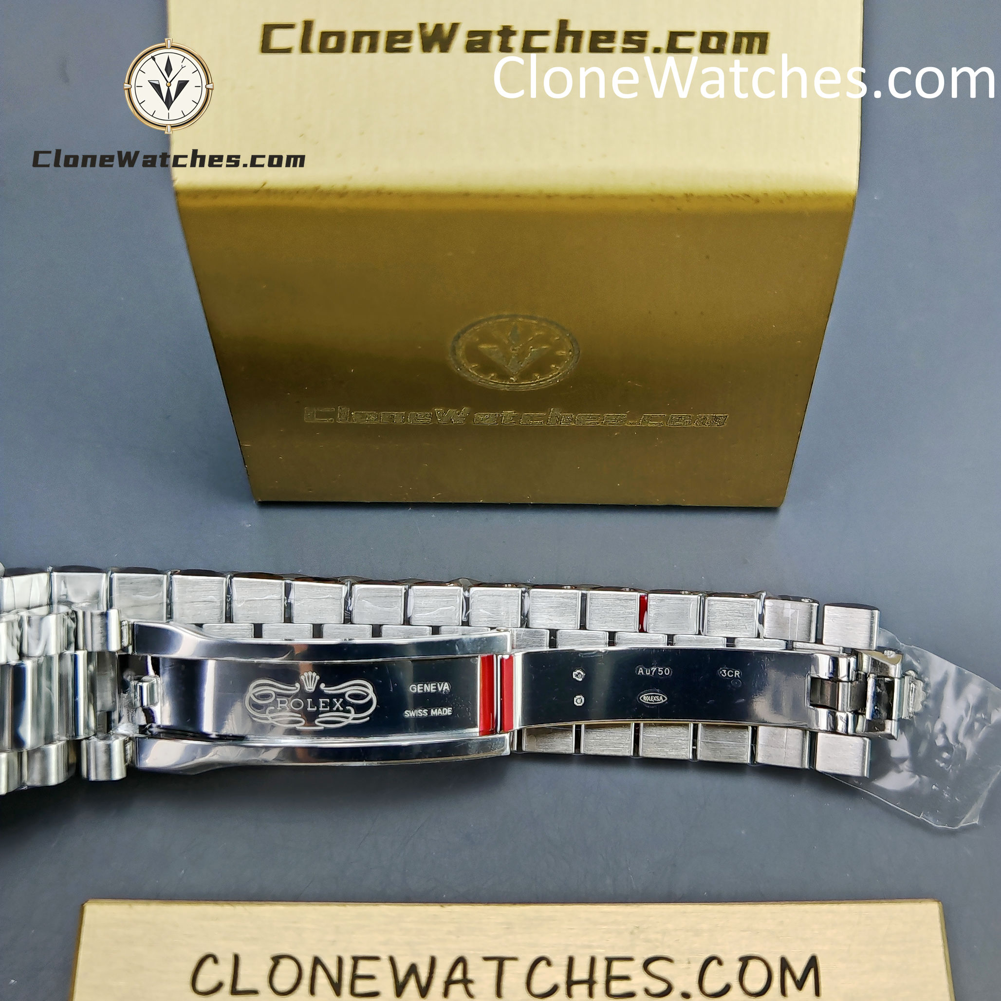 Rolex Super Clone Watches 1:1 Day Date Gray Dial 40mm m228239-0060 Presidential Bracelet VSF Version 3255 Movement