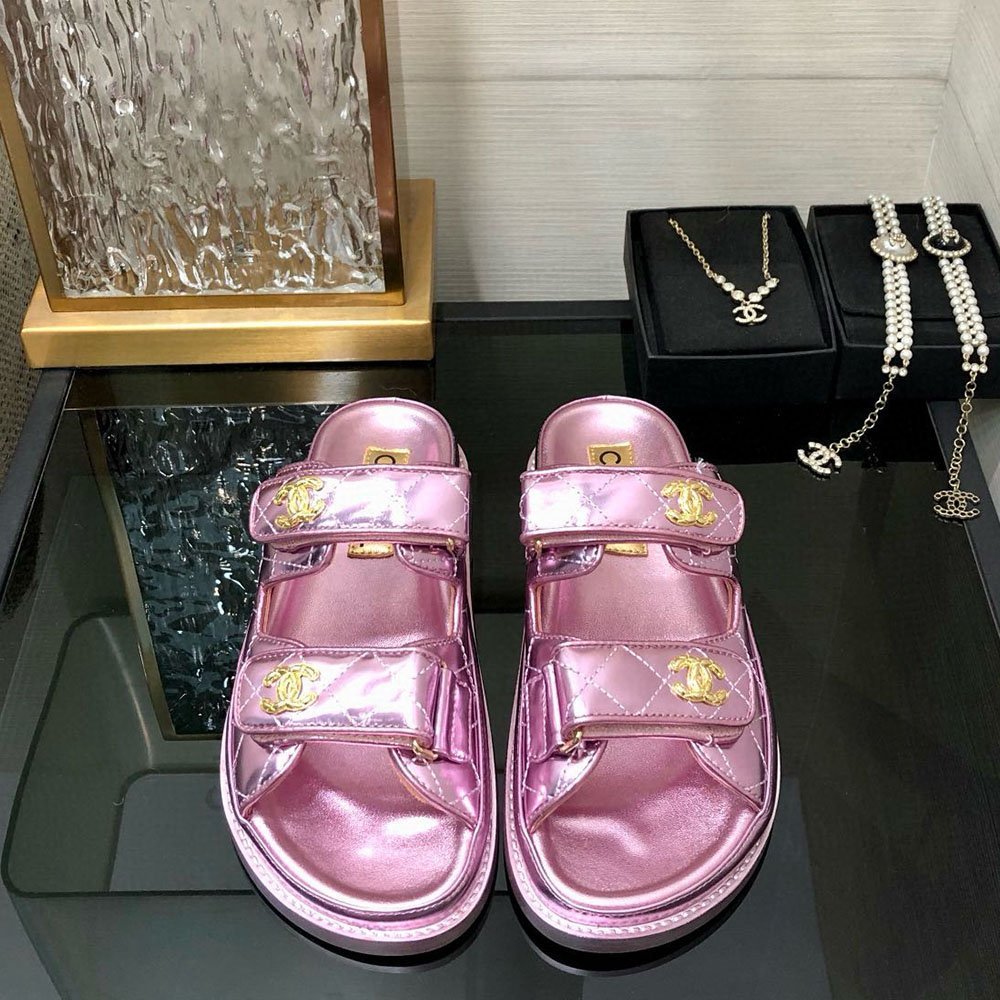 Chanel Fashionable Half Slippers Sandals Slide