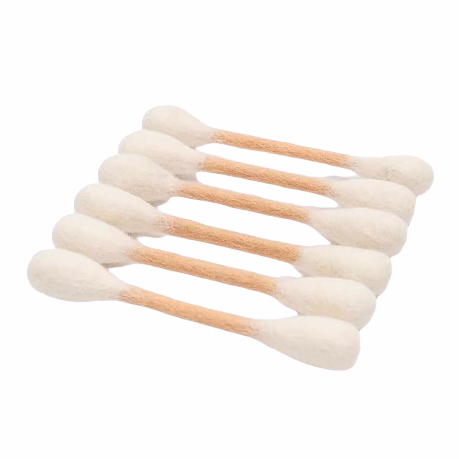 CHENjy, Cat Qtip Toy, Qtip Cat Toy, Durable Woven Cotton Teething Ropes for Indoor Boredom, Interactive Play Set for Pet Lovers, 6 Pack, Beige