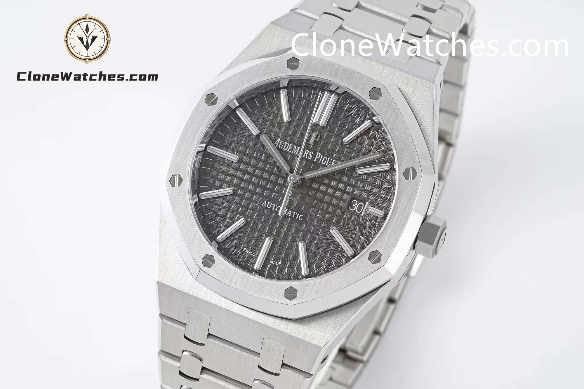 Audemars Piguet Super Clone Watches 1:1 Royal Oak 15400 Grey Dial
