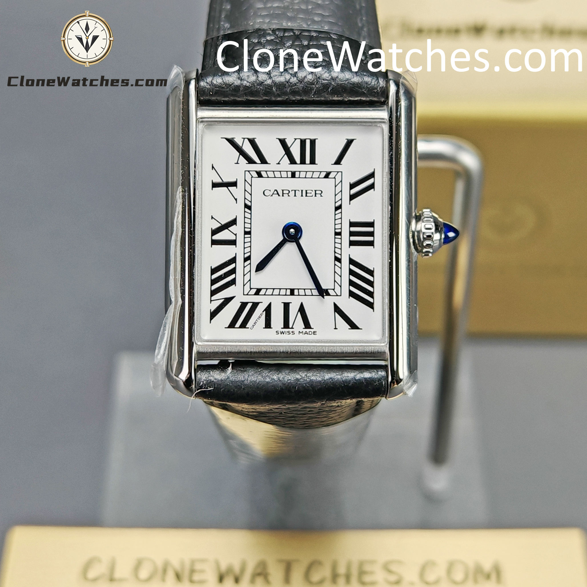 Cartier Super Clone Watches 1:1 Tank quartz movement 33.7*25.5MM WSTA0120
