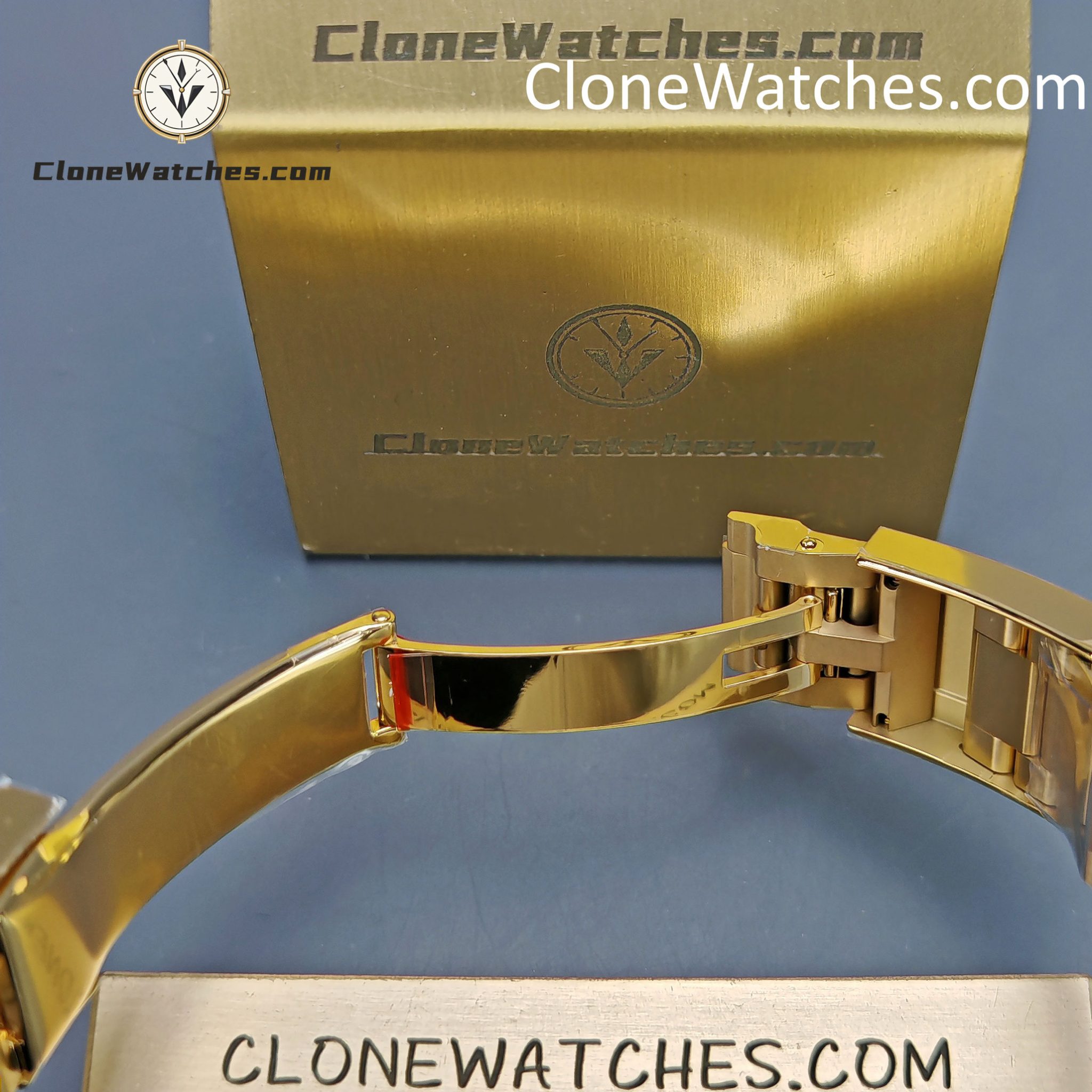 Rolex Super Clone Watches 1:1 Daytona 18K Gold Dial M116508-0014 4130 Movement