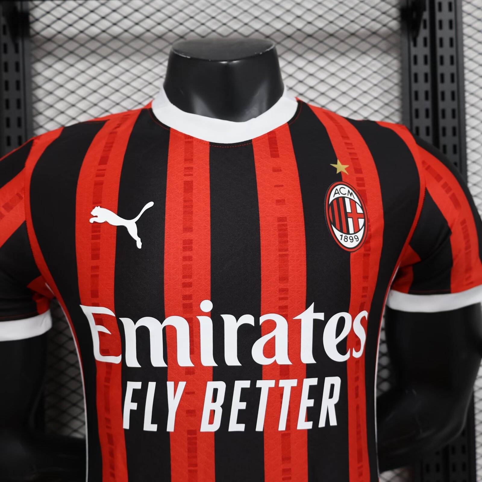 2024/25 AC Milan Home Shirt - Player Version