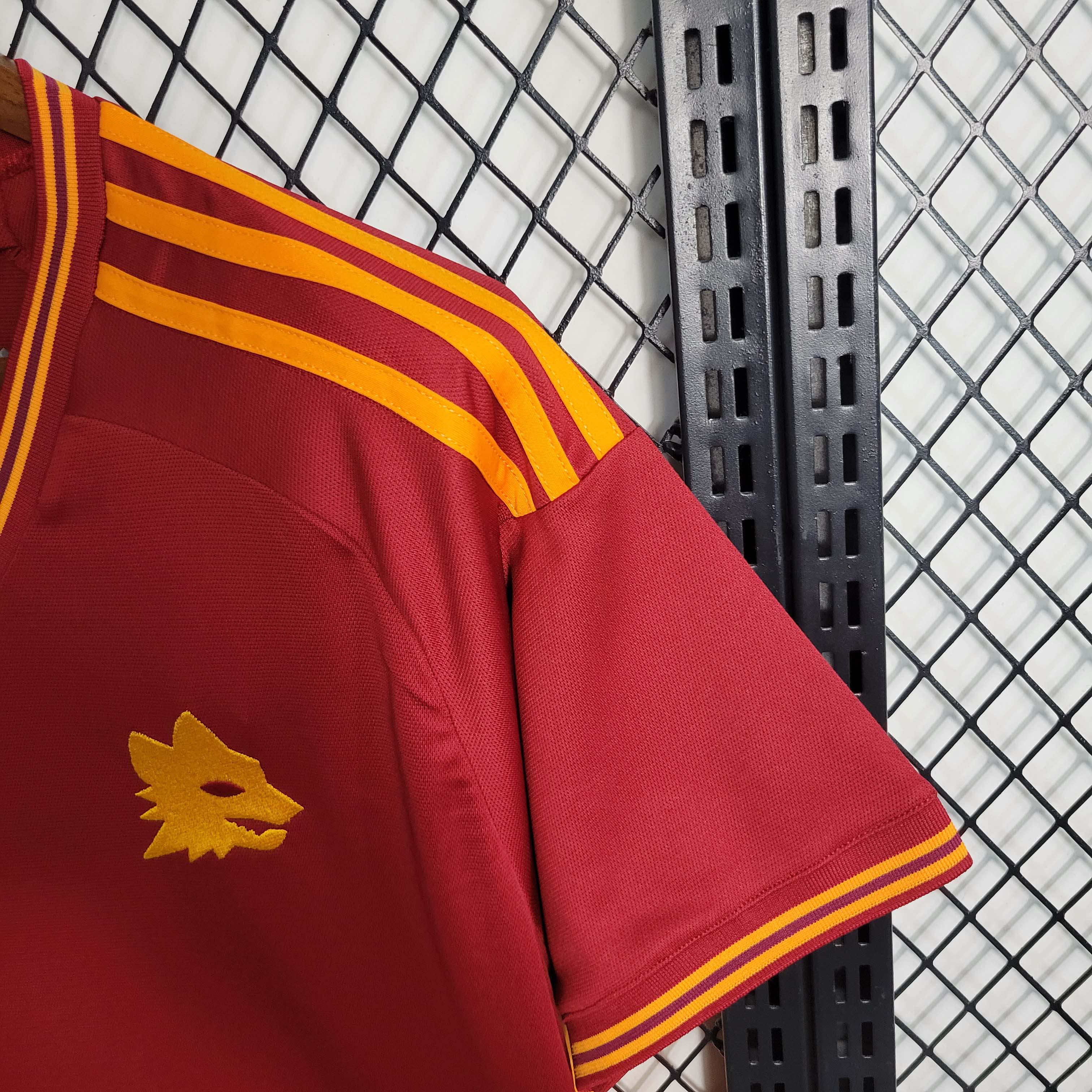 2023/2024 Roma Home Soccer Jersey 1:1 Thai Quality-Fans
