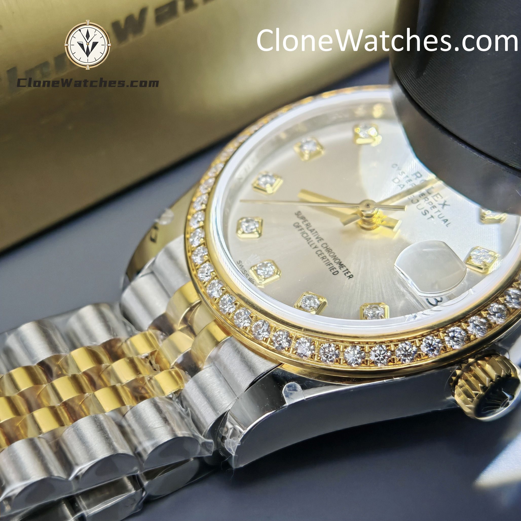 Rolex Super Clone Watches 1:1 DateJust m278383rbr-0020 Jubilee 31MM 2236 Movement