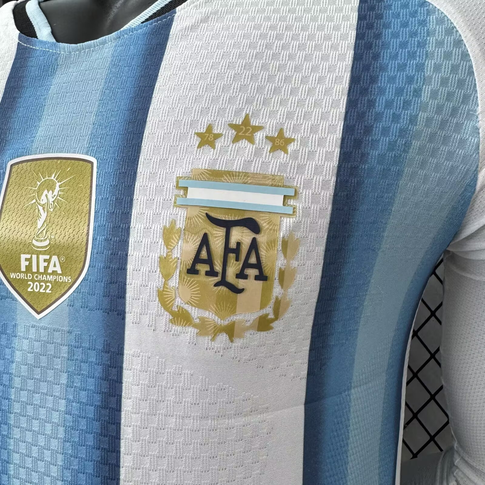 2026 Argentina Main Long-Sleeve Jersey - Player Version