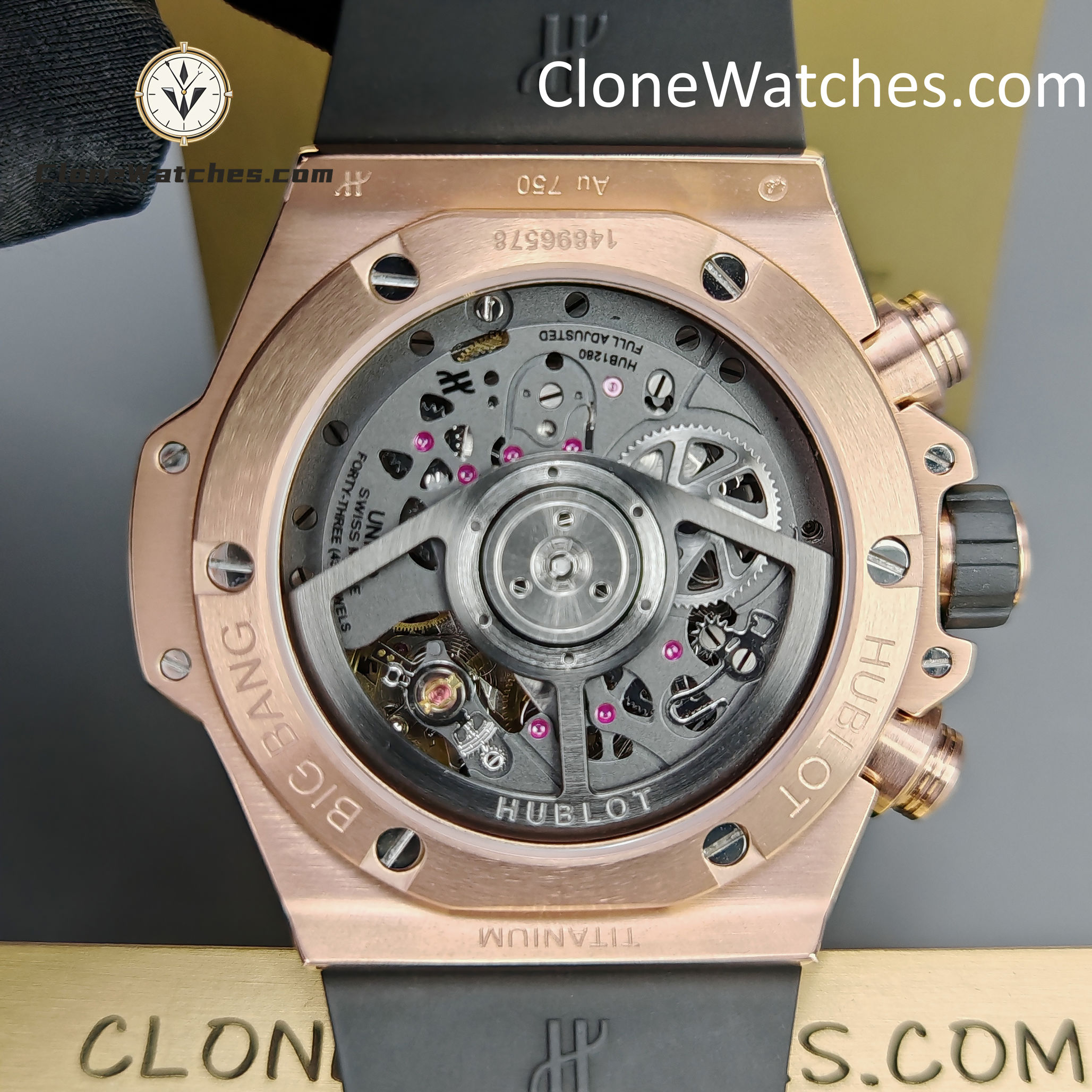 Hublot Super Clone Watches 1:1 Big Bang Unico King Gold 42mm 441.OX.1181.RX