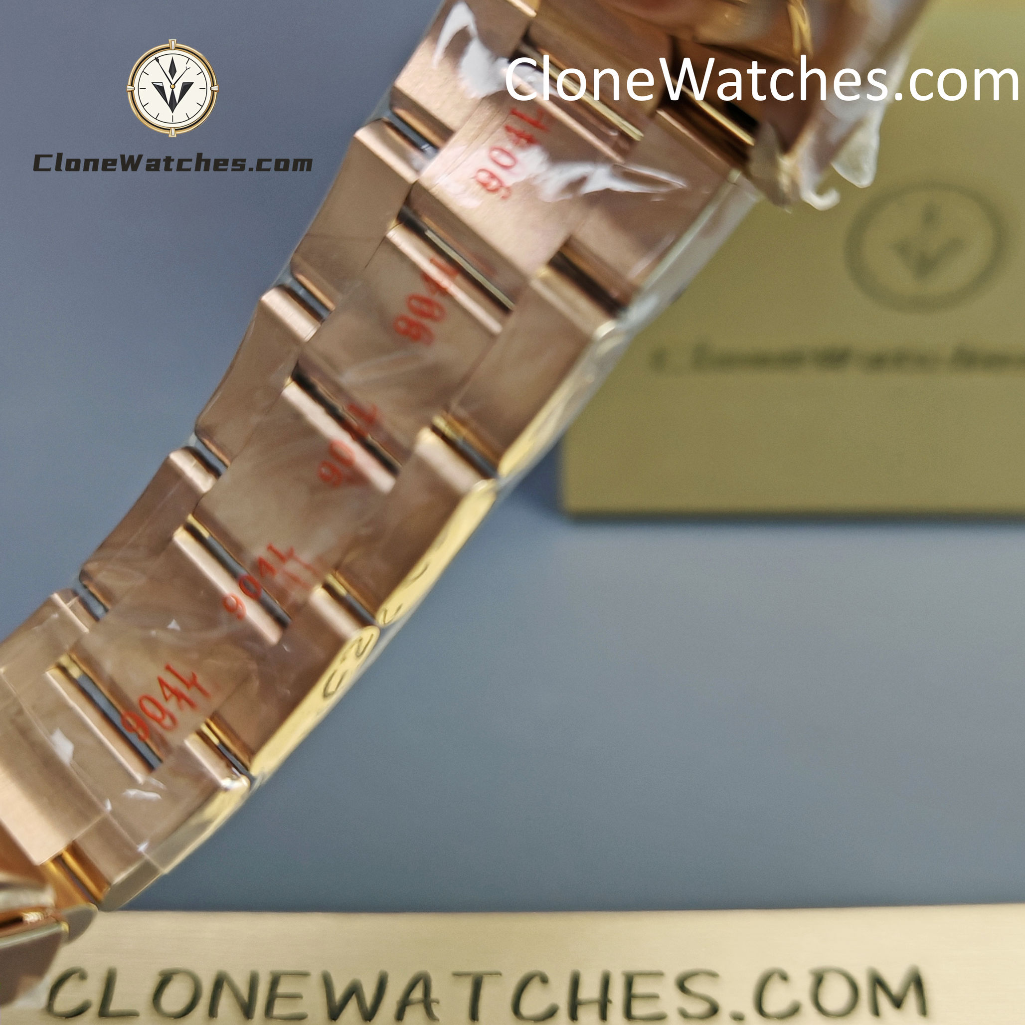 Rolex Super Clone Watches 1:1 Daytona Sundust Dial Rose Gold 126505-0003 4131 Movement