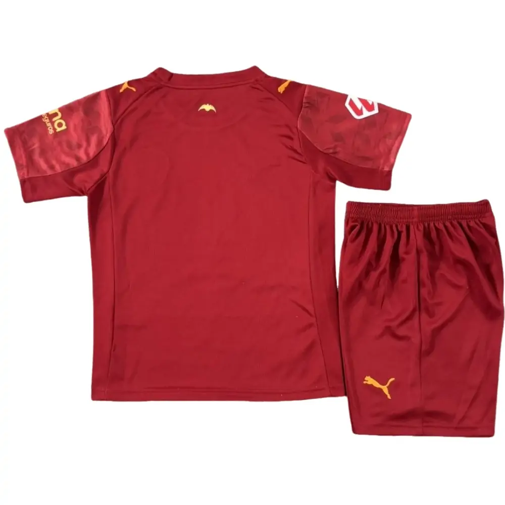 2025-26 Valencia Away Short Sleeve Jersey - Children's suit Fans Edition