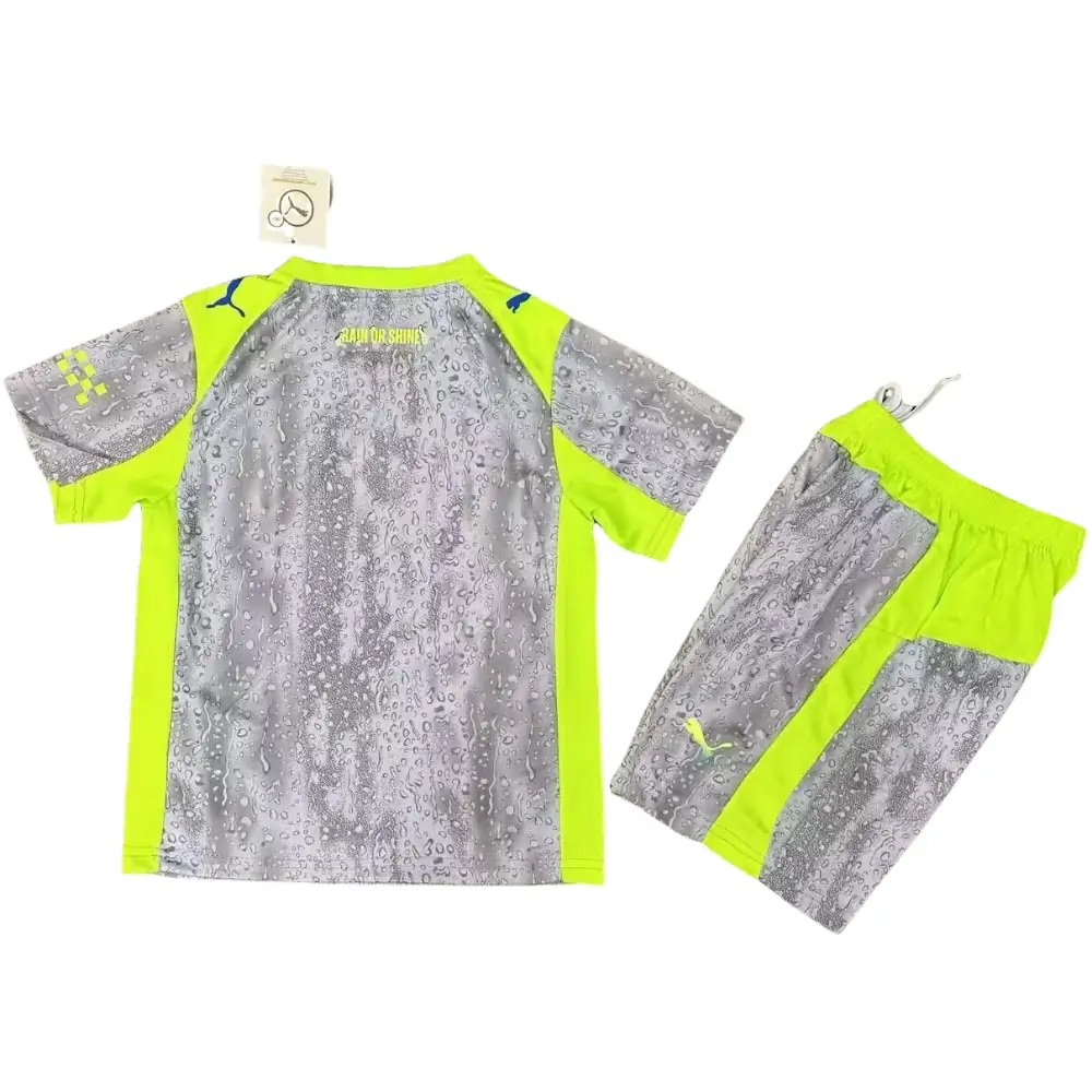 2025-26 Manchester City Scond Away Jersey Children's Set - Fans Edition