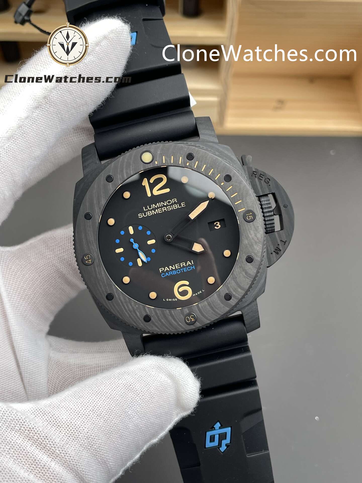 Panerai Super Clone Watches 1:1 Luminor Submersible 1950 PAM00616 47 mm
