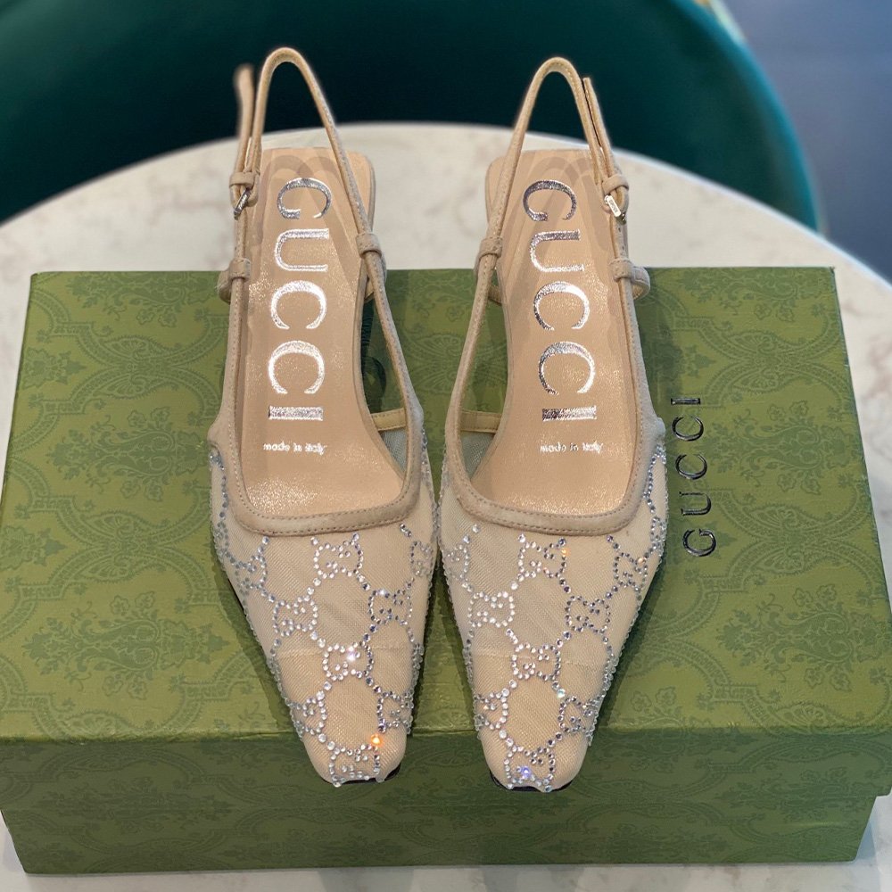 Gucci Stiletto Sandals Slide Sandal