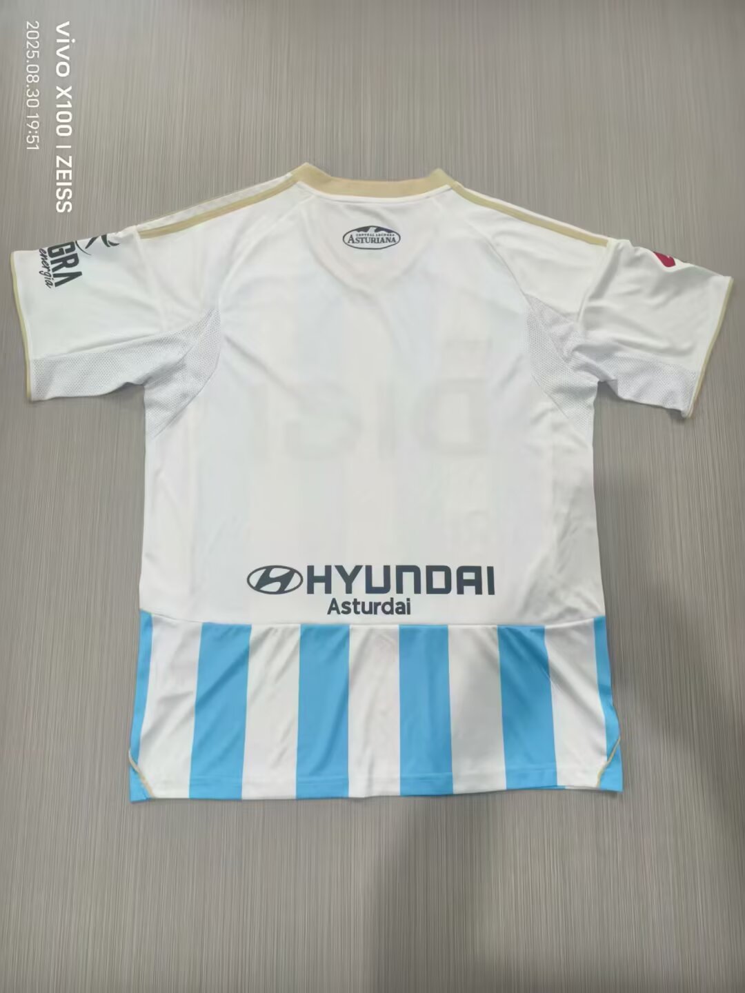 2025-26 Oviedo Second Away Short Sleeve Jersey - Fans Edition