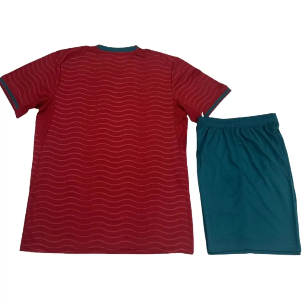 2026 World Cup Portugal Home Short Sleeve Jersey - Adult Set - Fans Edition