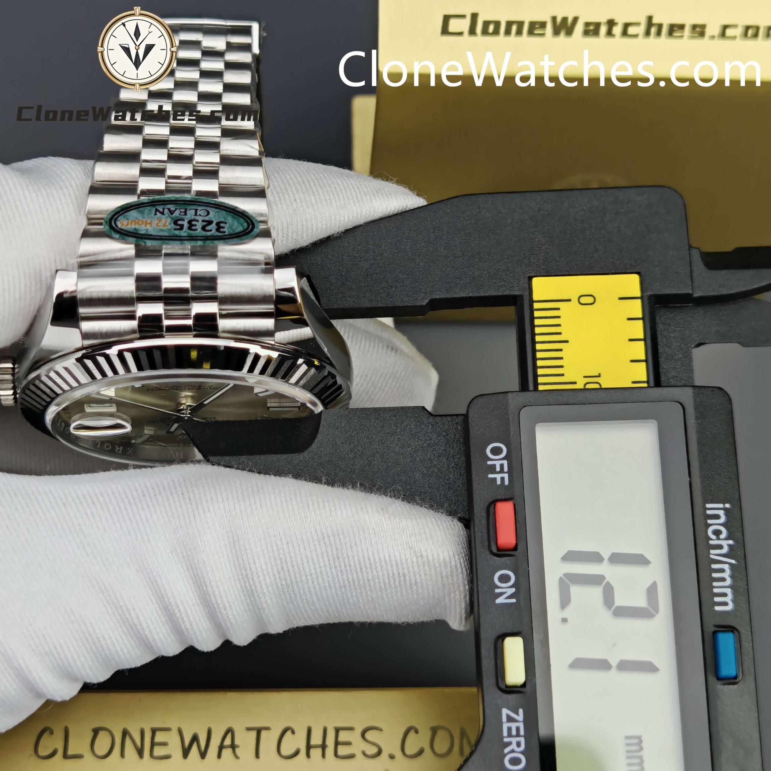 Rolex Super Clone Watches 1:1 DateJust Silver Dial m126334-0004 Jubilee 41MM 3235 Movement