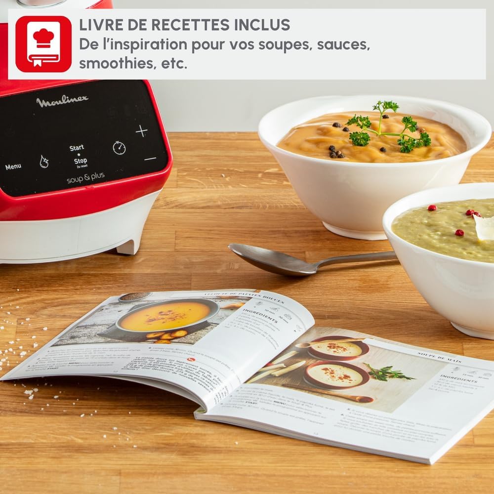 Blender mixeur soupe maker 1100W bol 2 L 3 programmes