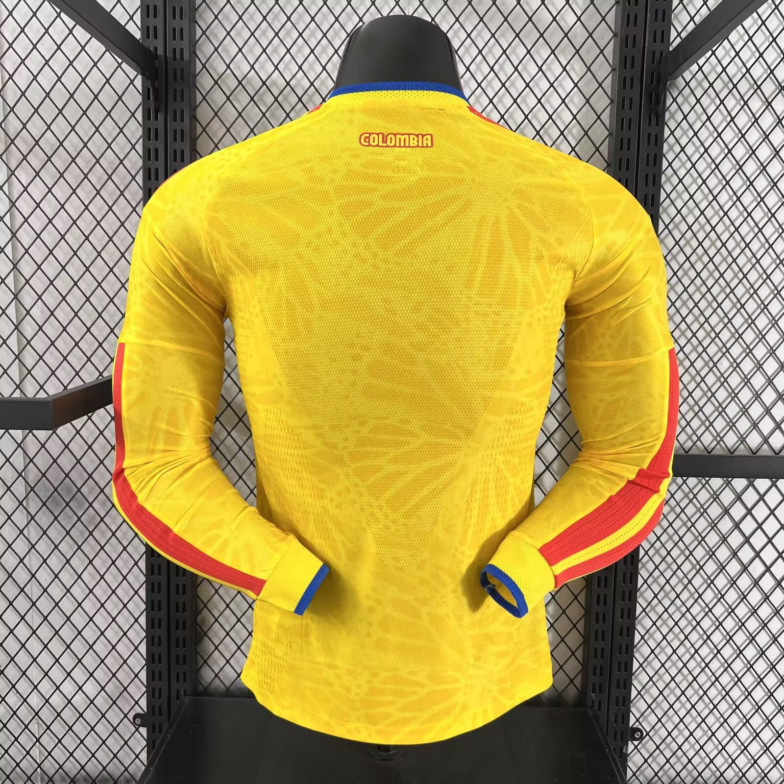 2026 World Cup Colombia Main Long-Sleeve Jersey - Player Version