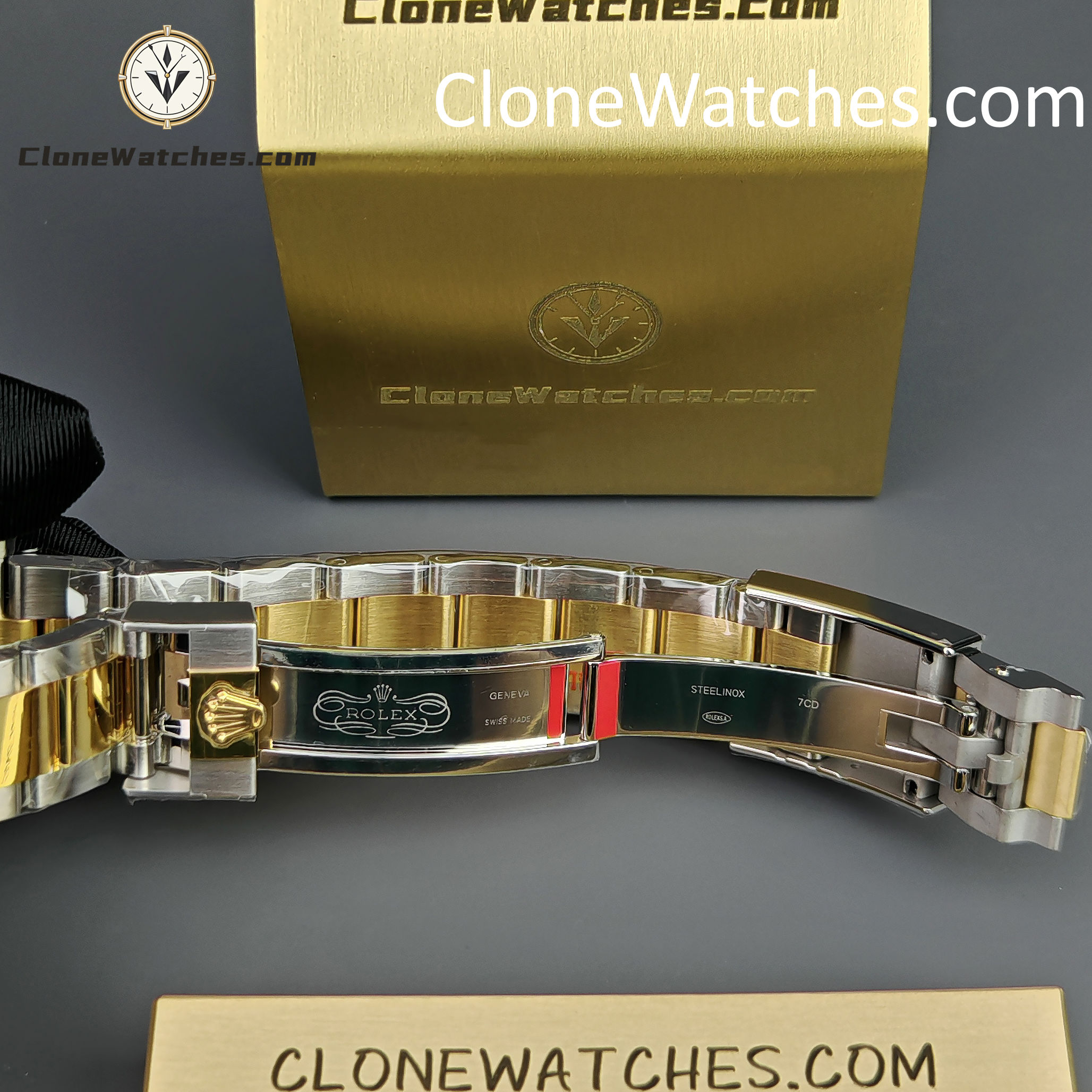 Rolex Super Clone Watches 1:1 Daytona 18k gold M116503-0001 White Dial 4130 movement