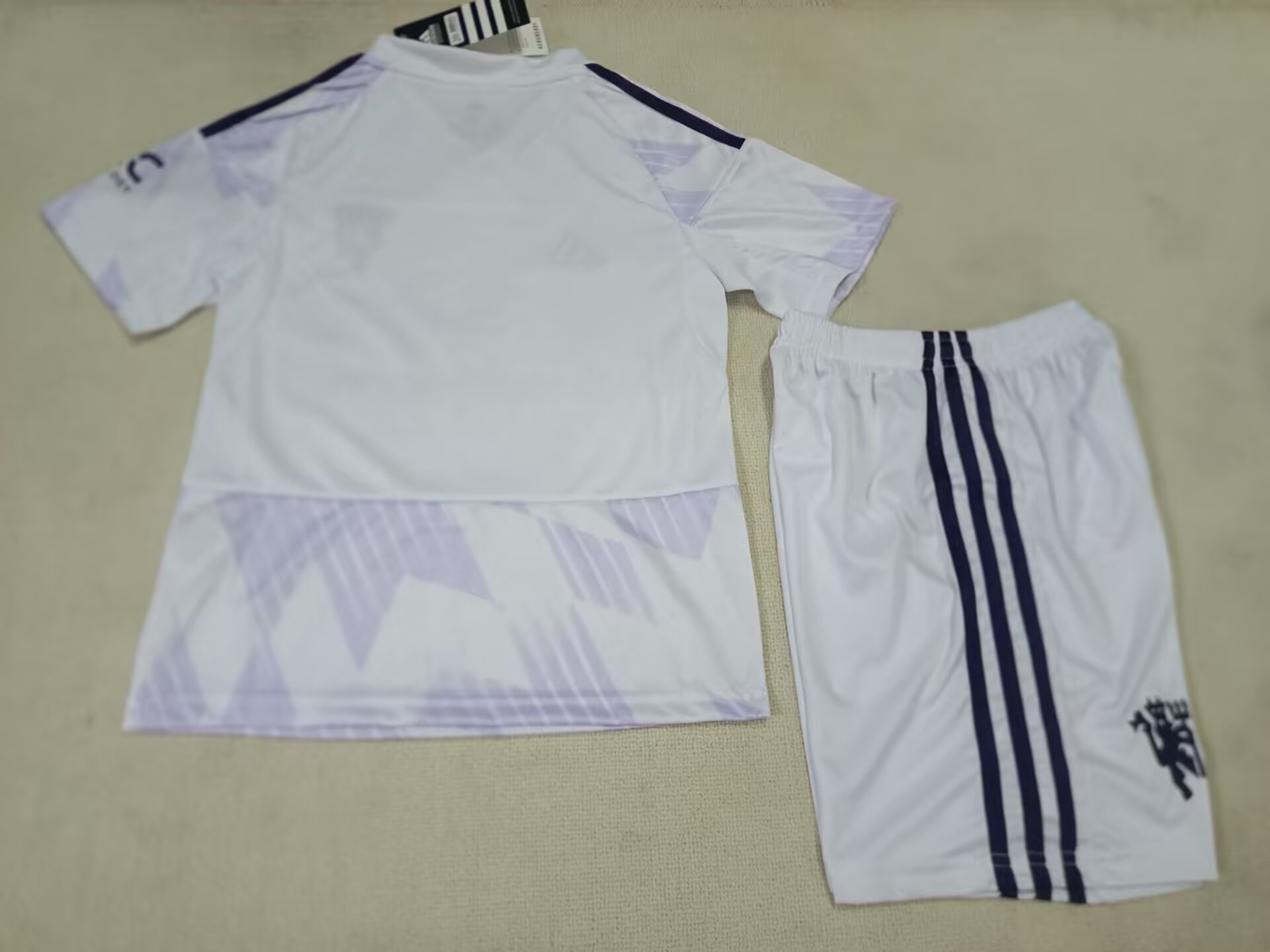 25-26 Manchester United White Jersey - Kids Kit