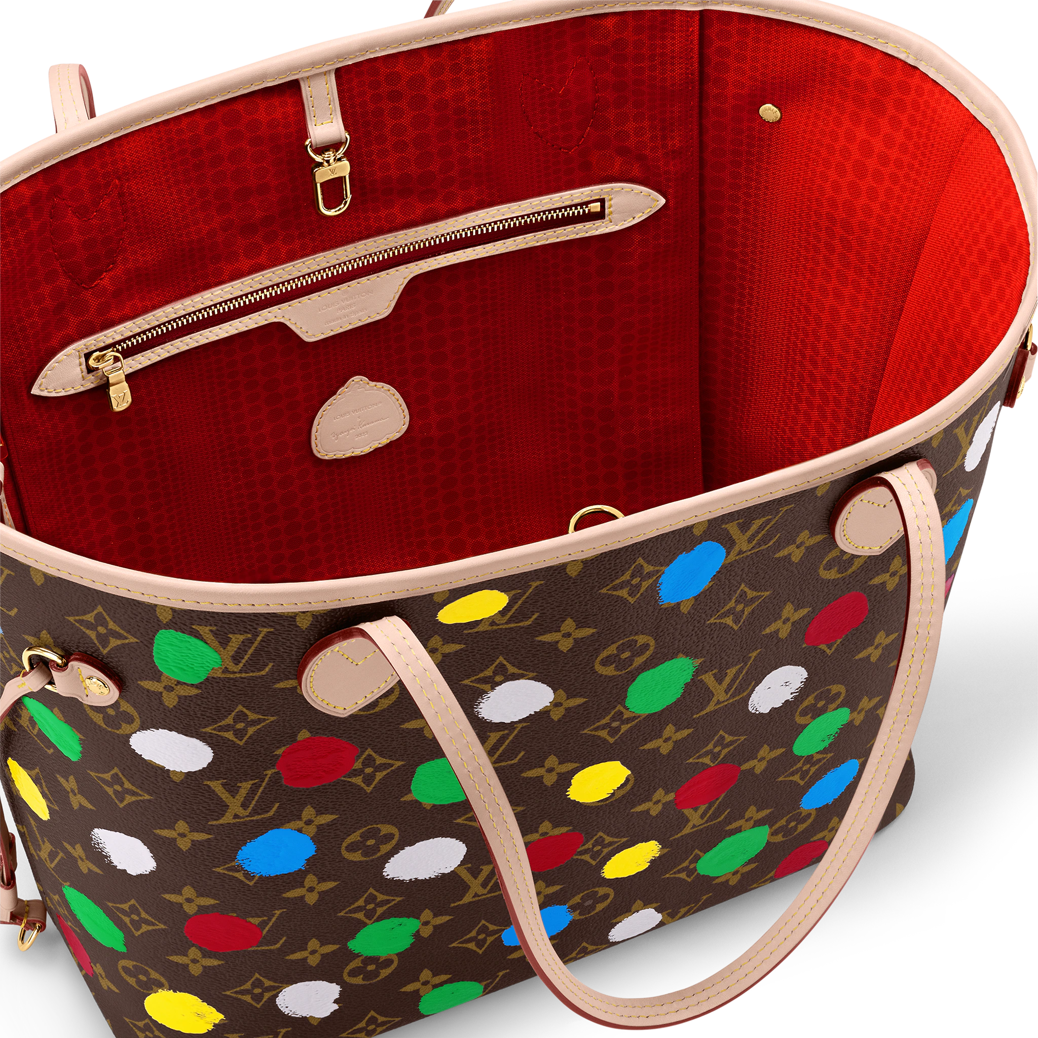 Louis Vuitton M46381 LV x YK NEVERFULL