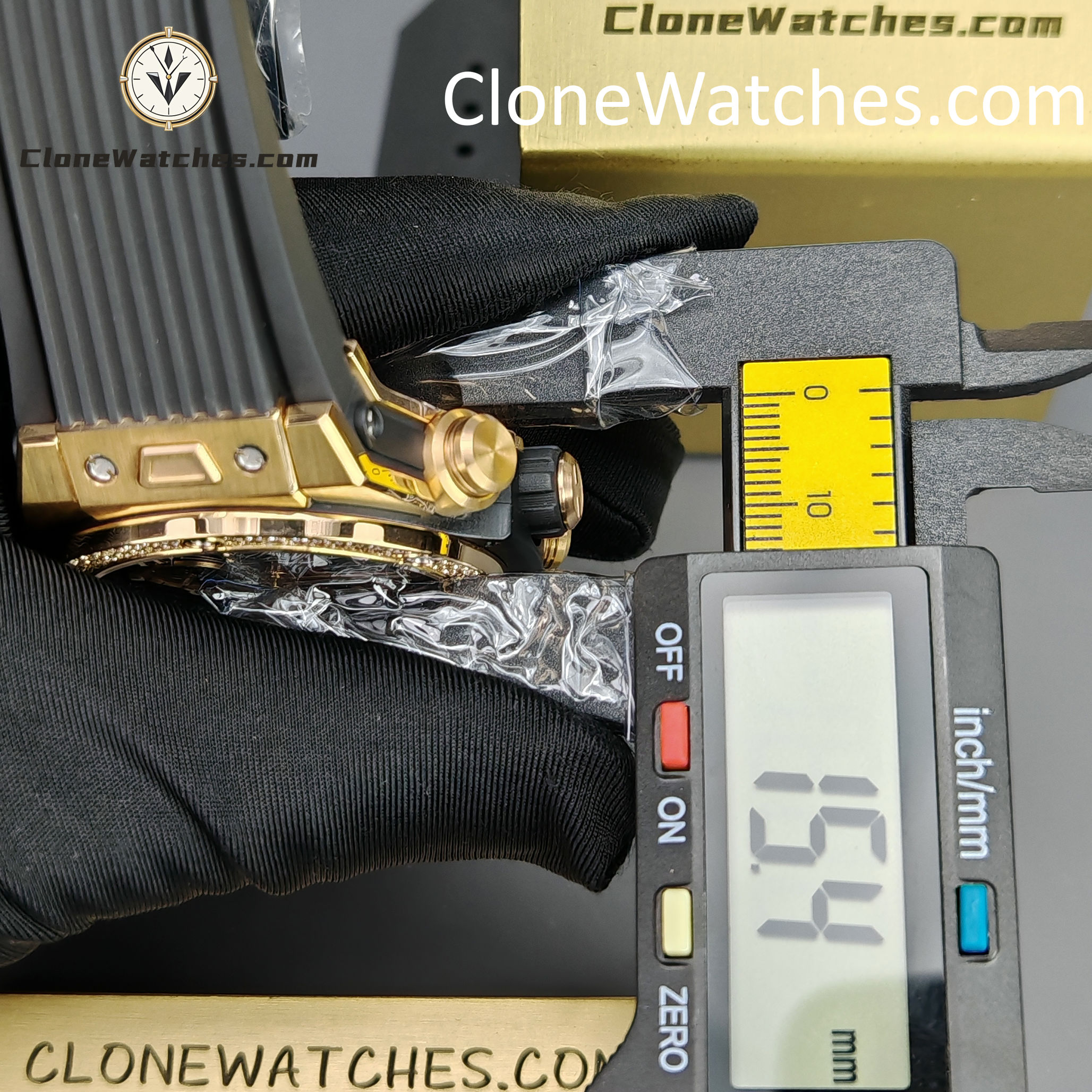 Hublot Super Clone Watches 1:1 Big Bang Unico King Gold Diamonds 42 mm 441.OX.1181.RX.1104