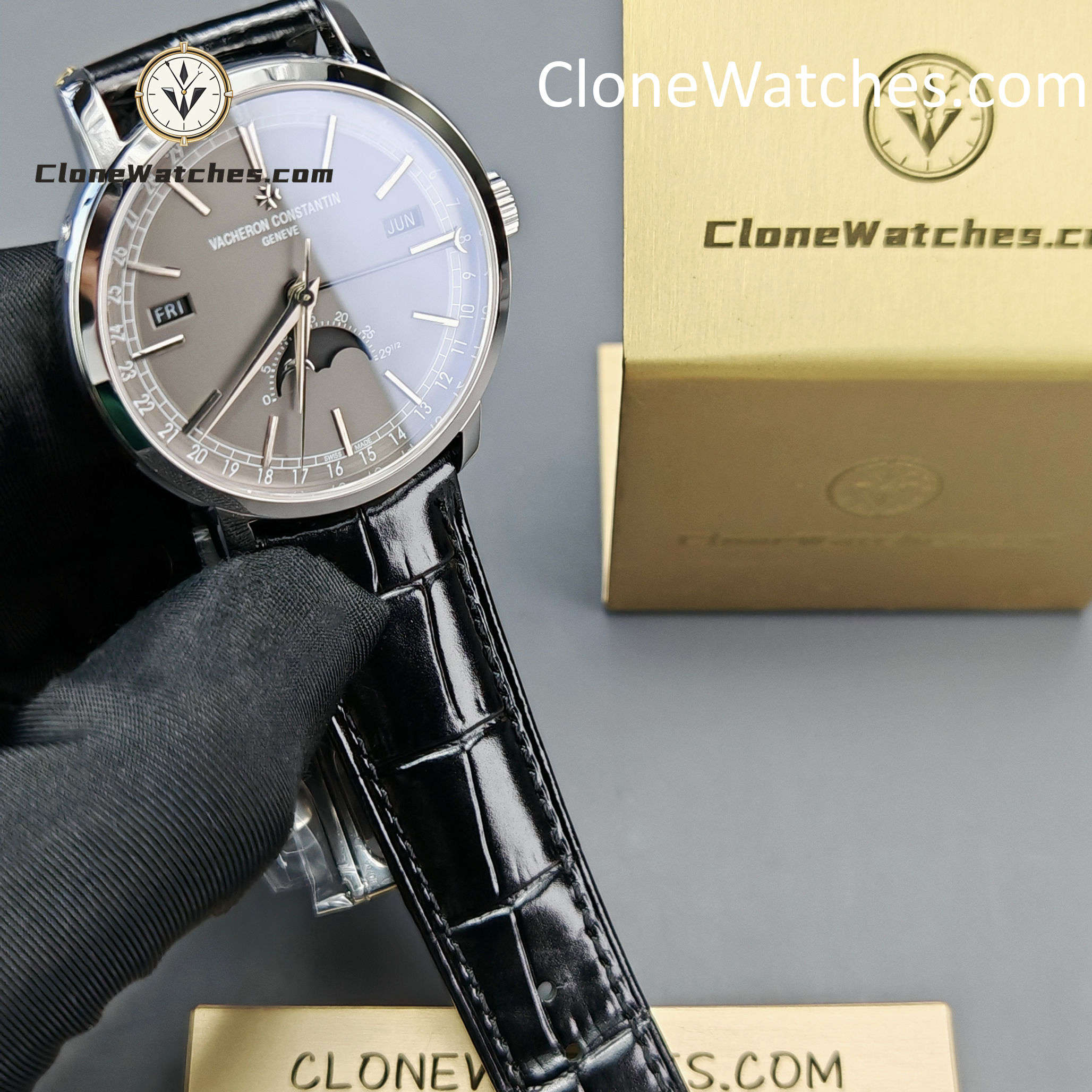 Vacheron Constantin Super Clone Watches 1:1 Traditionnelle 4010T/000G-B740 Slate Grey Dial