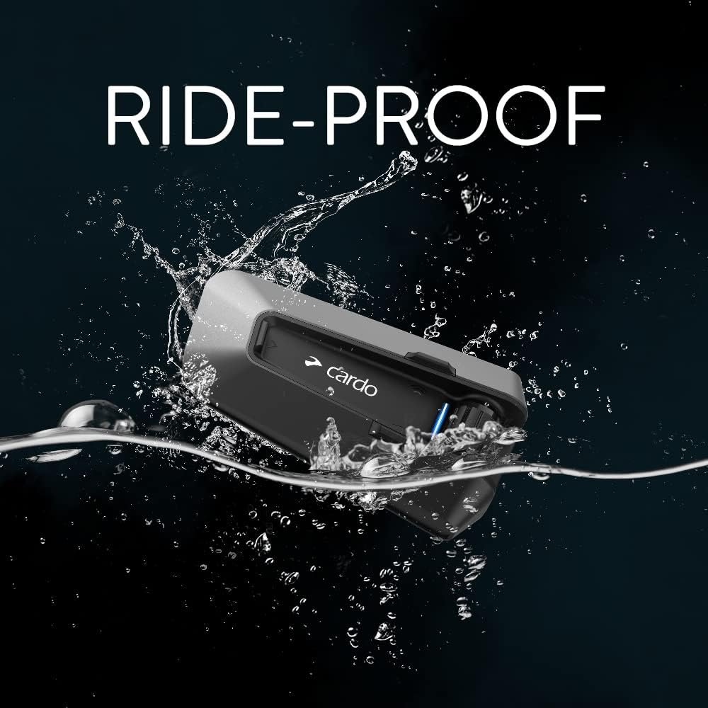Système communication moto Bluetooth PACKTALK Edge intercom pack double