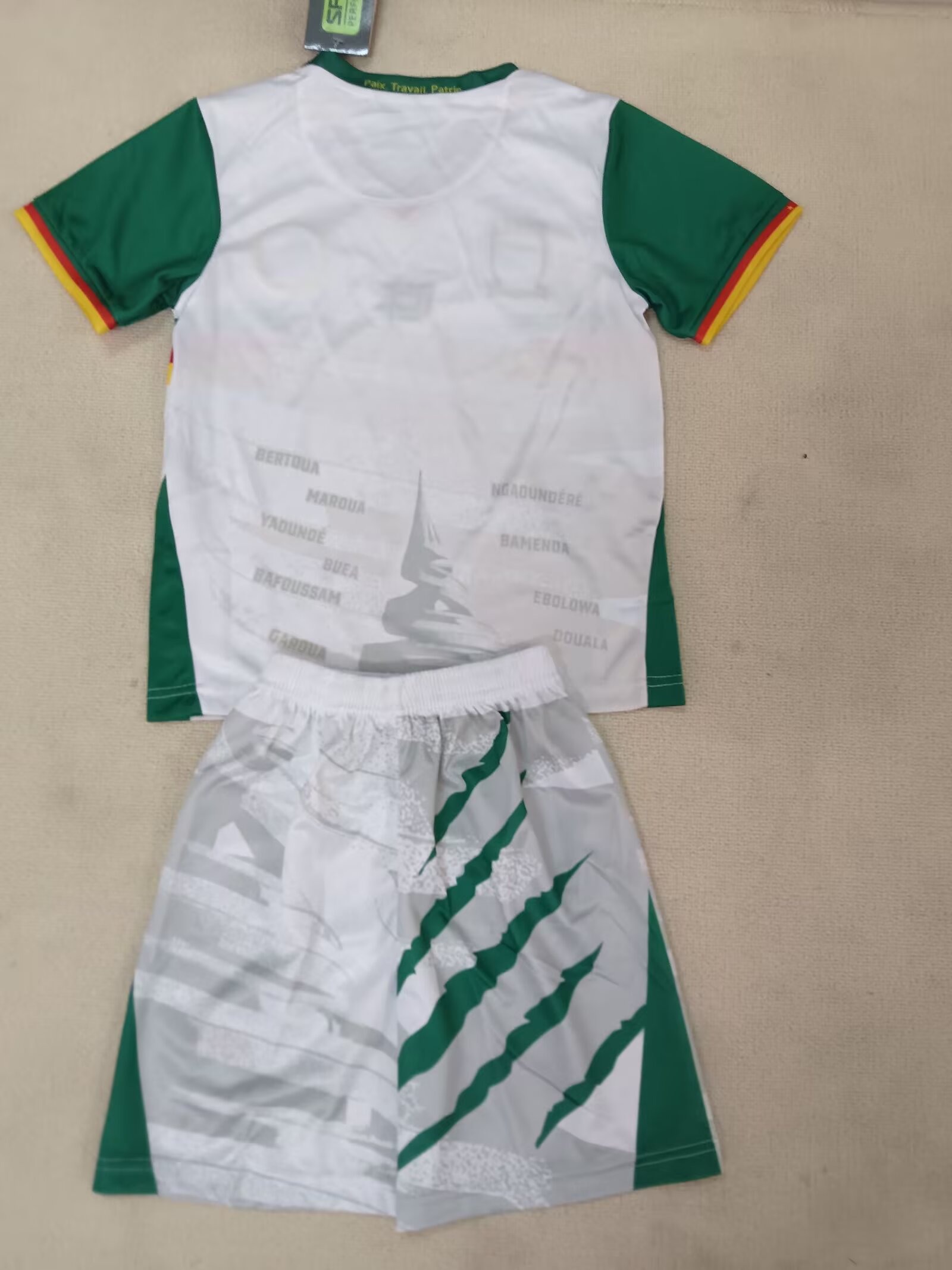 25-26 Cameroon Second Away Kit - Kids