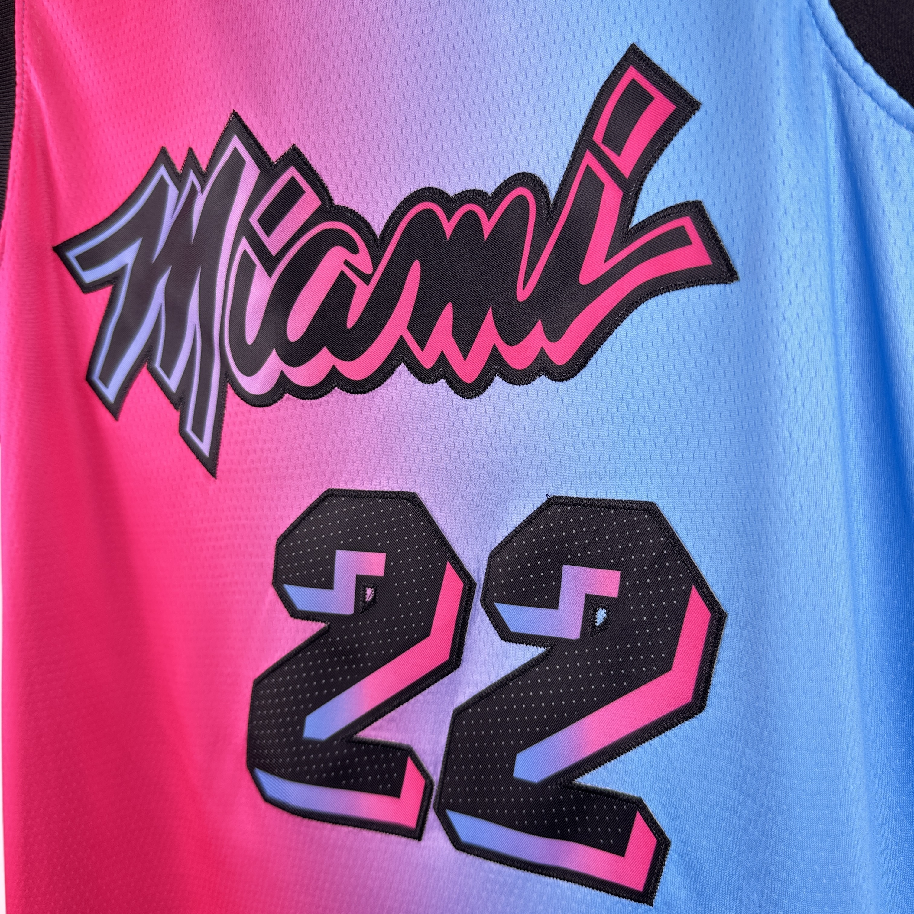 Embroidered Heat Gradient No. 22 Butler