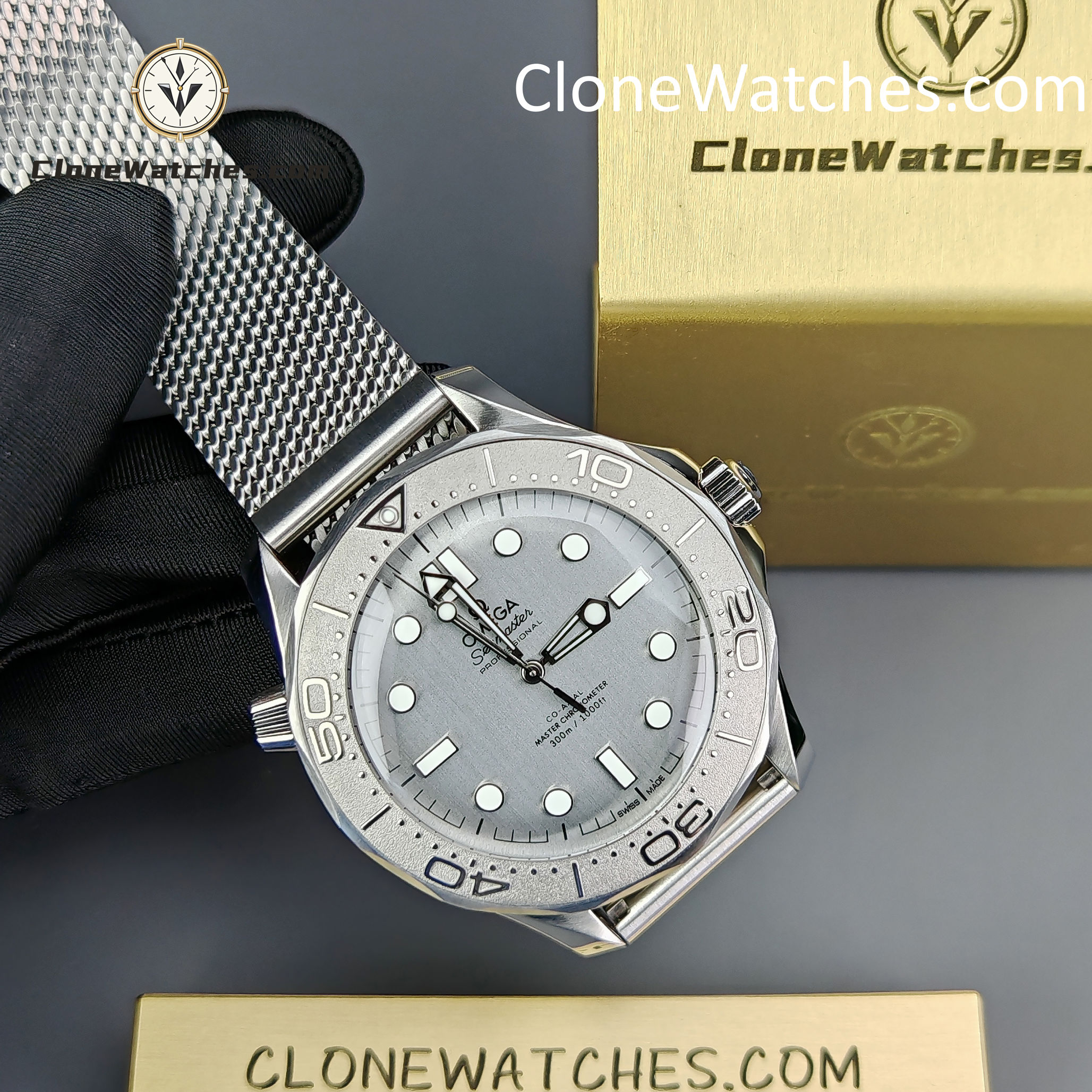 OMEGA Super Clone Watches 1:1 Seamaster Diver 300M 210.30.42.20.06.002 42mm