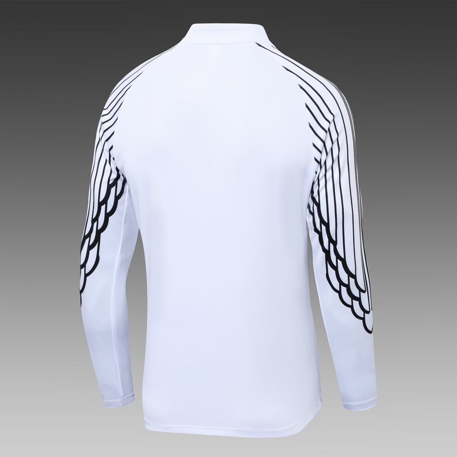 2025/26 Paris Saint-Germain White Half-Zip Training Jersey