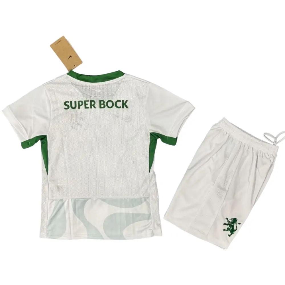2025-26 Sporting CP Third Away Kit - Short Sleeve Children's suit Fans Edition