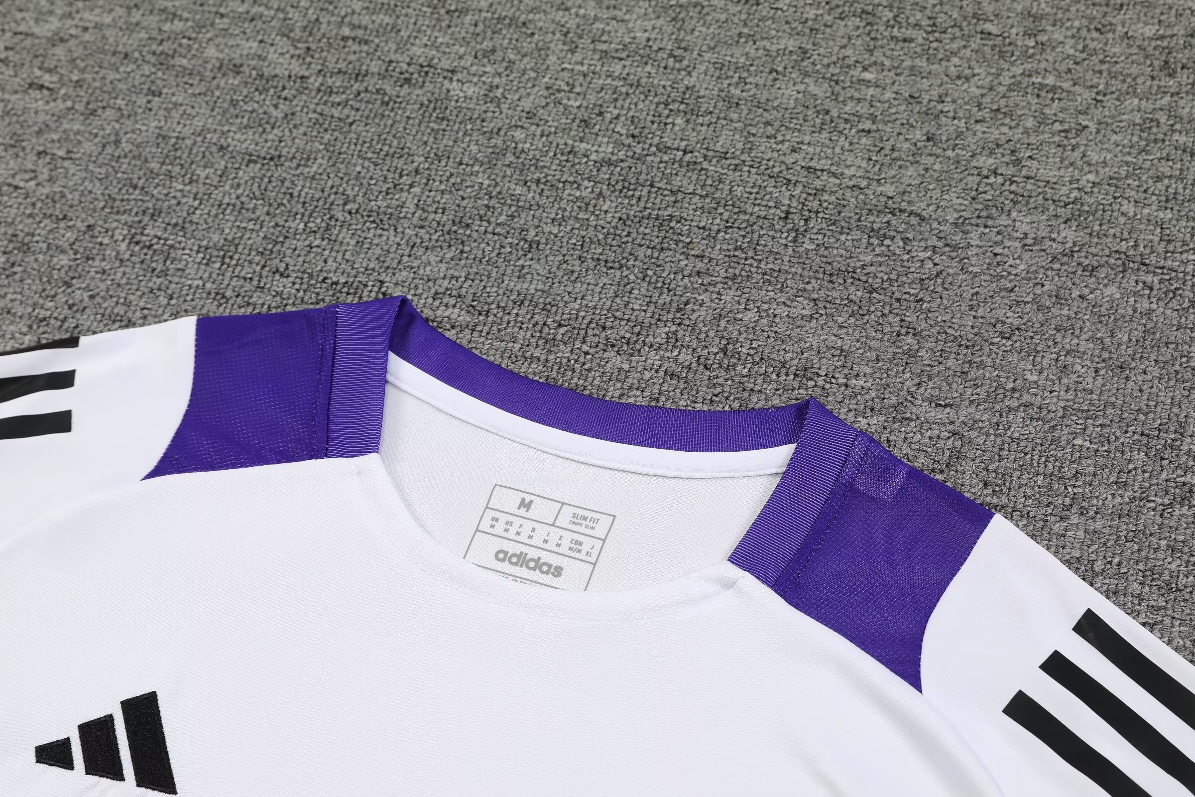 2024/25 Real Madrid Short Sleeve Training Jersey - Adult Set