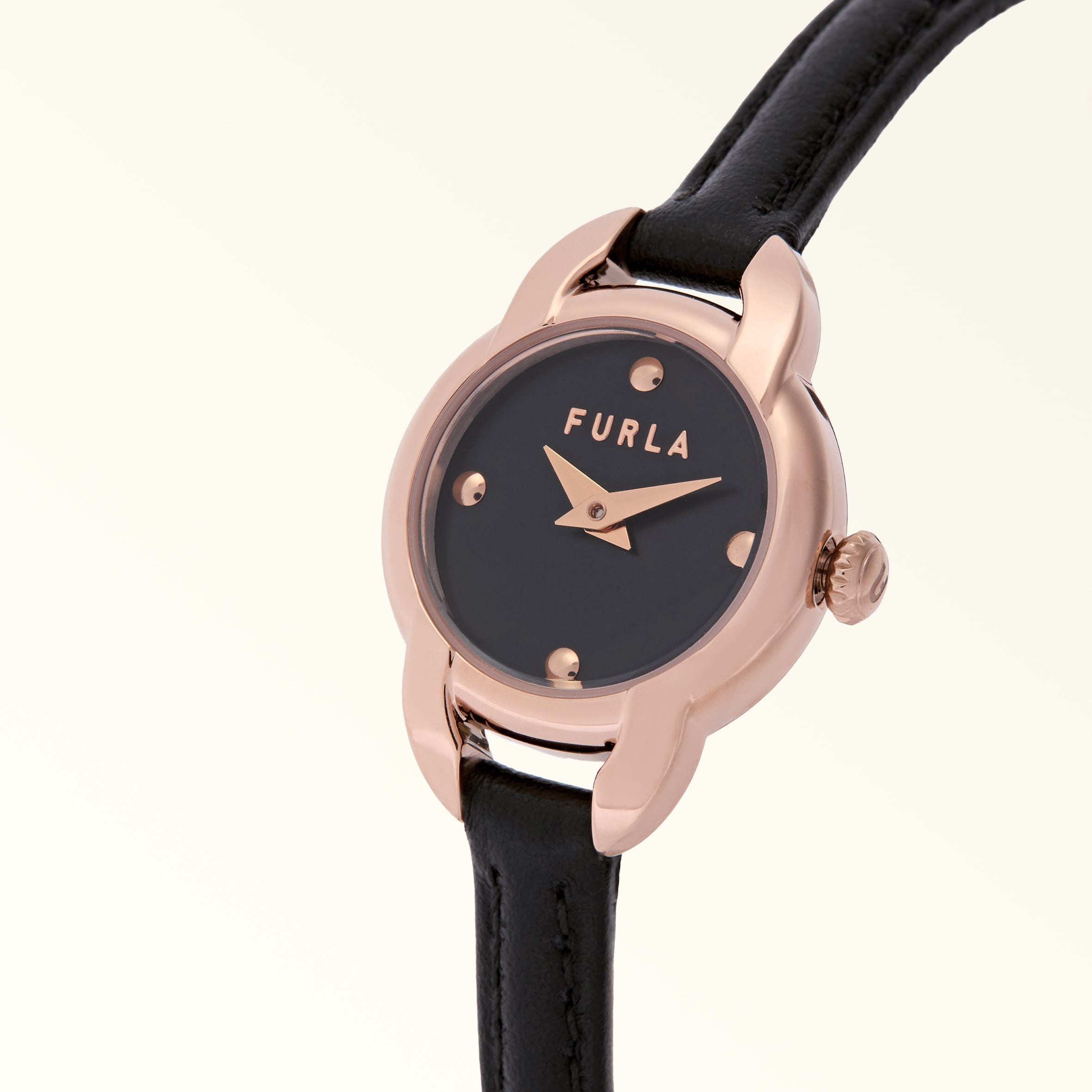 Furla Mini Shape Round Case Watch