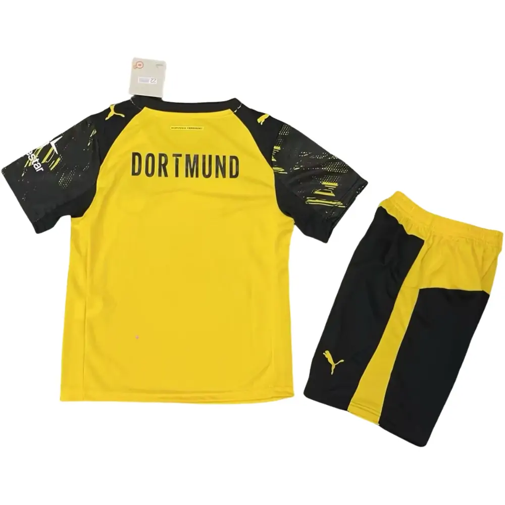 2025-26 Borussia Dortmund Home Jersey Children's Set - Fans Edition