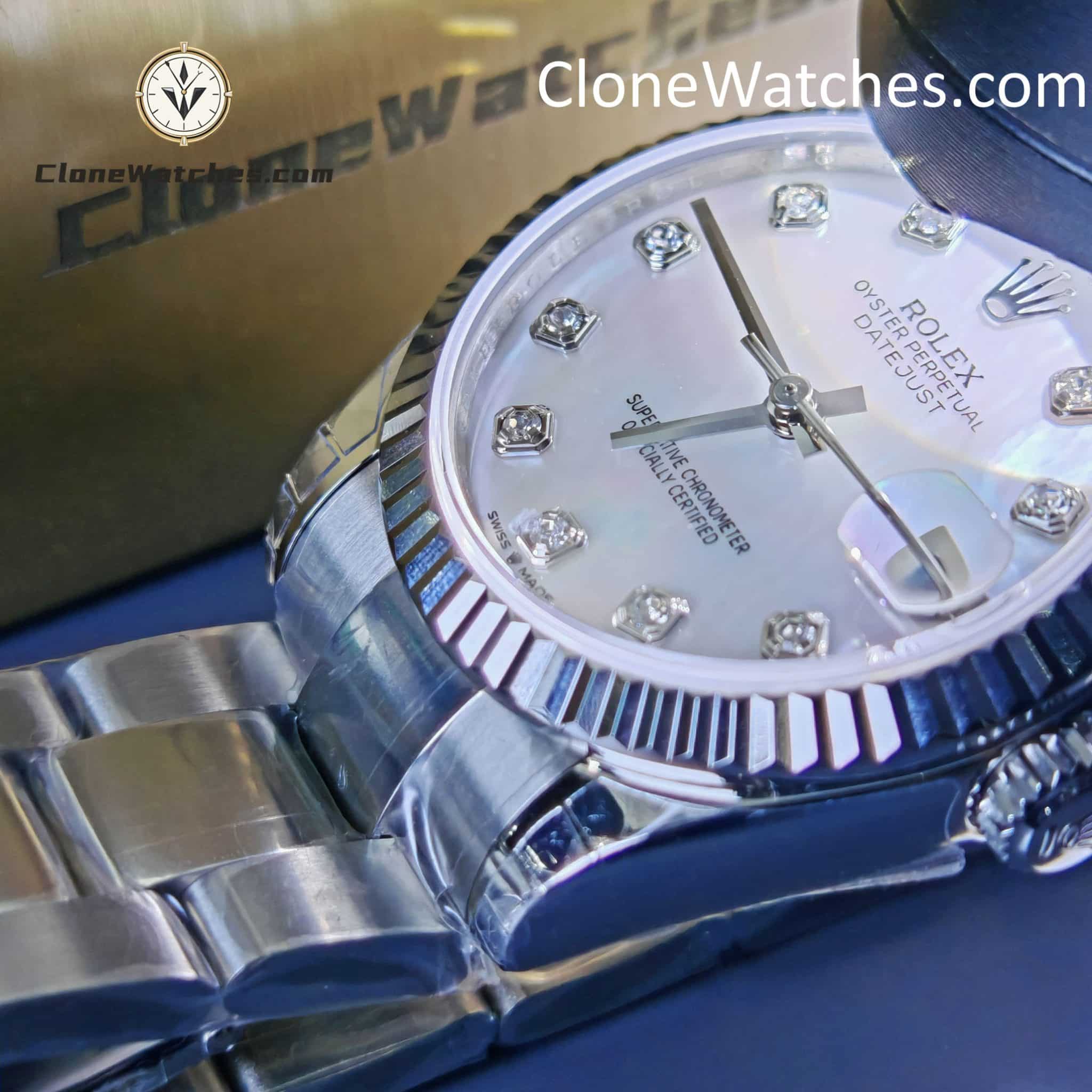 Rolex Super Clone Watches 1:1 DateJust m278274-0005 Oyster 31MM 2236 Movement
