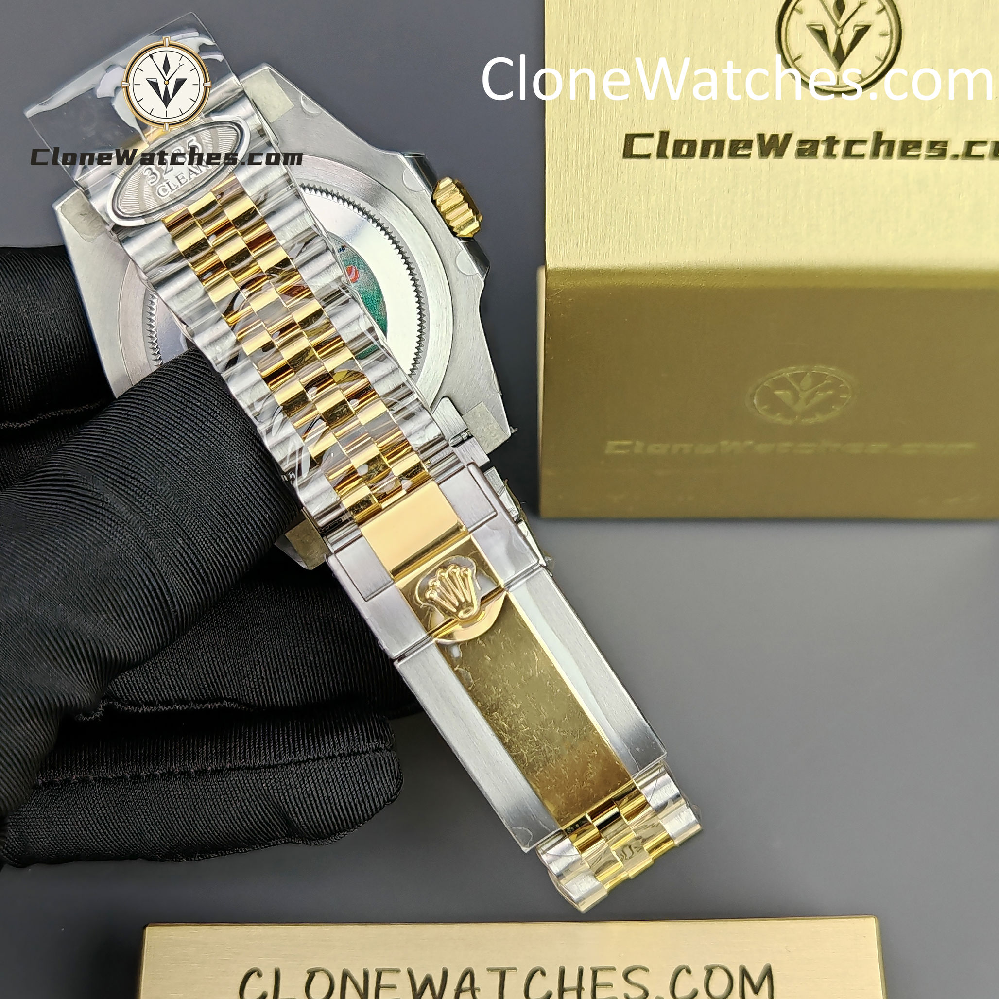 Rolex Super Clone Watches 1:1 GMT Master II m126713grnr Jubilee 3285 Movement
