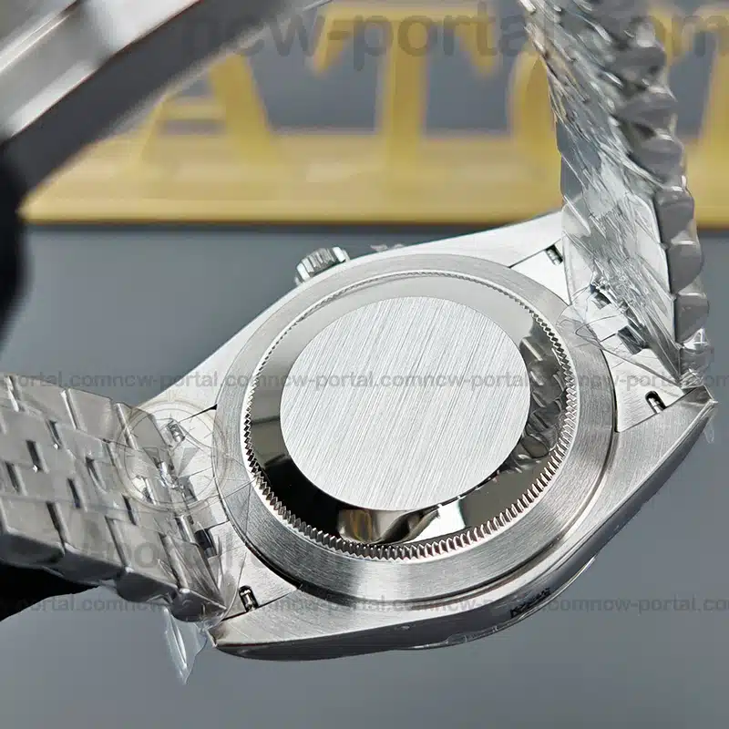 Rolex Super Clone Watches 1:1 DateJust “Who Cares I’m Already Late” White Custom Dial m126334 Jubilee 41MM 3235 Movement