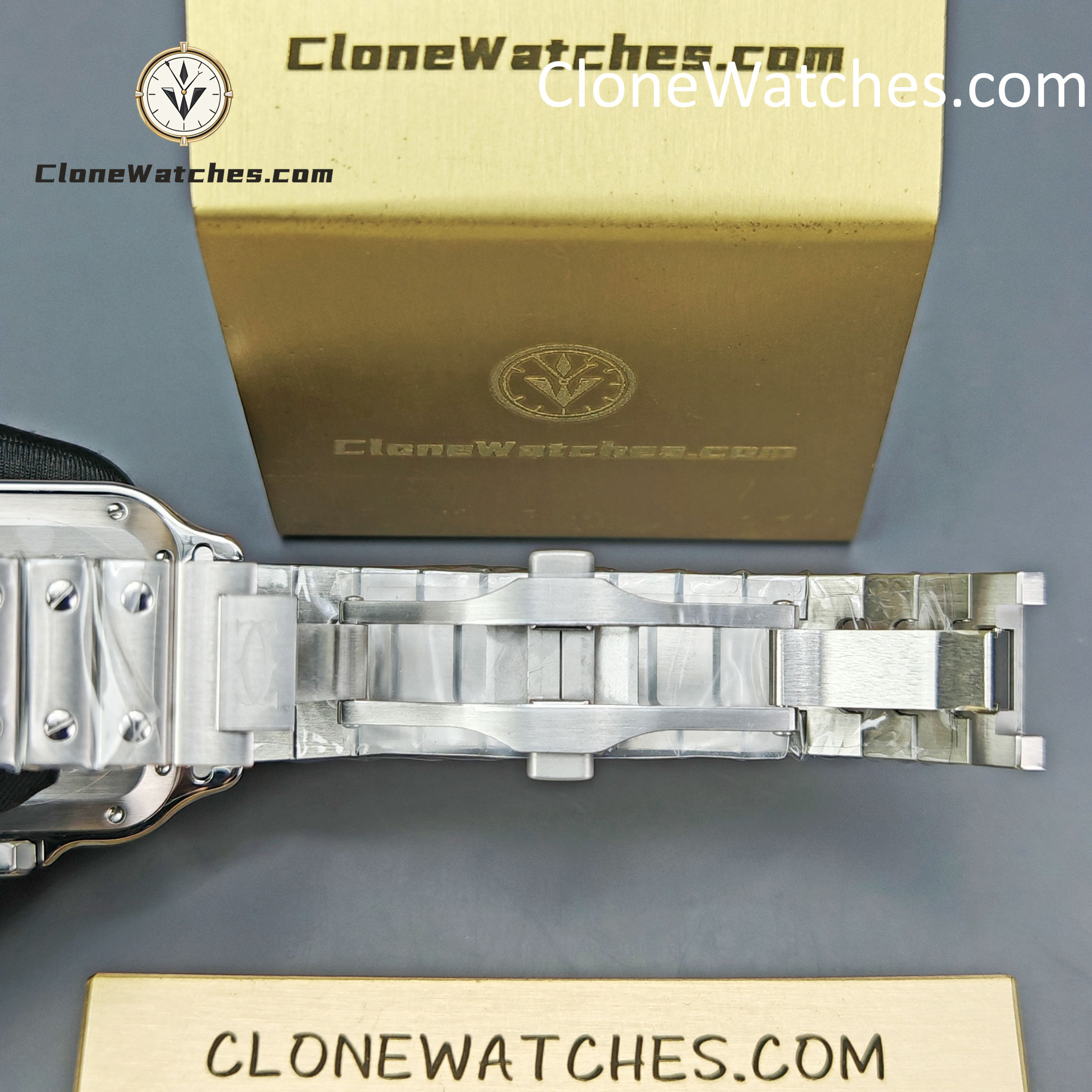 Cartier Super Clone Watches 1:1 Santos Series White Dial 35.1MM WSSA0029