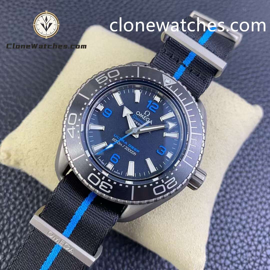 OMEGA Super Clone Watches 1:1 Seamaster Planet Ocean 6000m 215.92.46.21.01.001 45.5MM